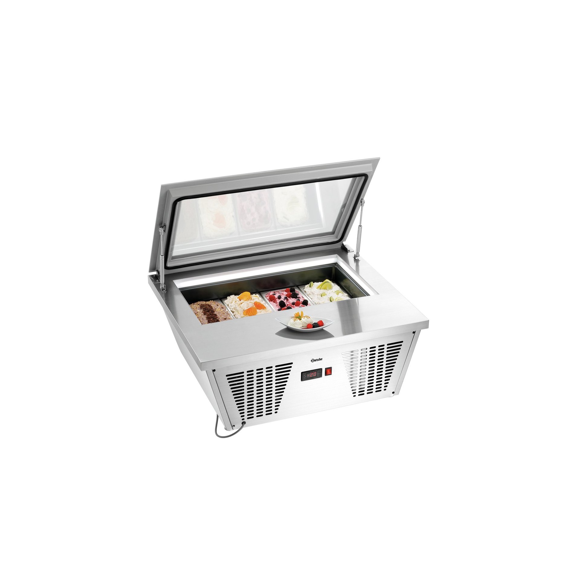 Eisvitrine 4x6,5L-F
