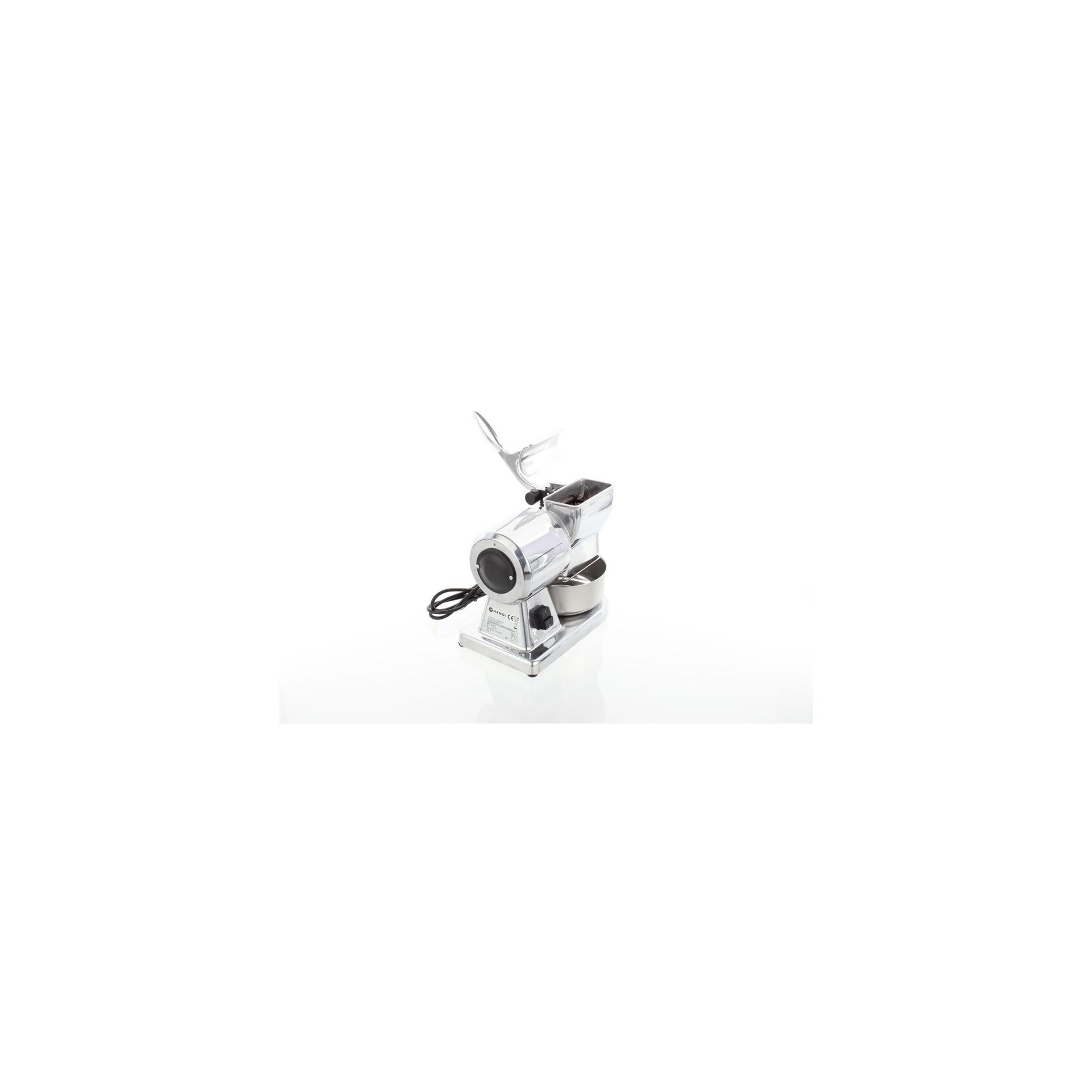 Käsereibe, elektrisch, 30 kg/h, 230V/380W, 292x226x(H)302mm Käsereibe, elektrisch, 30 kg/h, 230V/380W, 292x226x(H)302mm