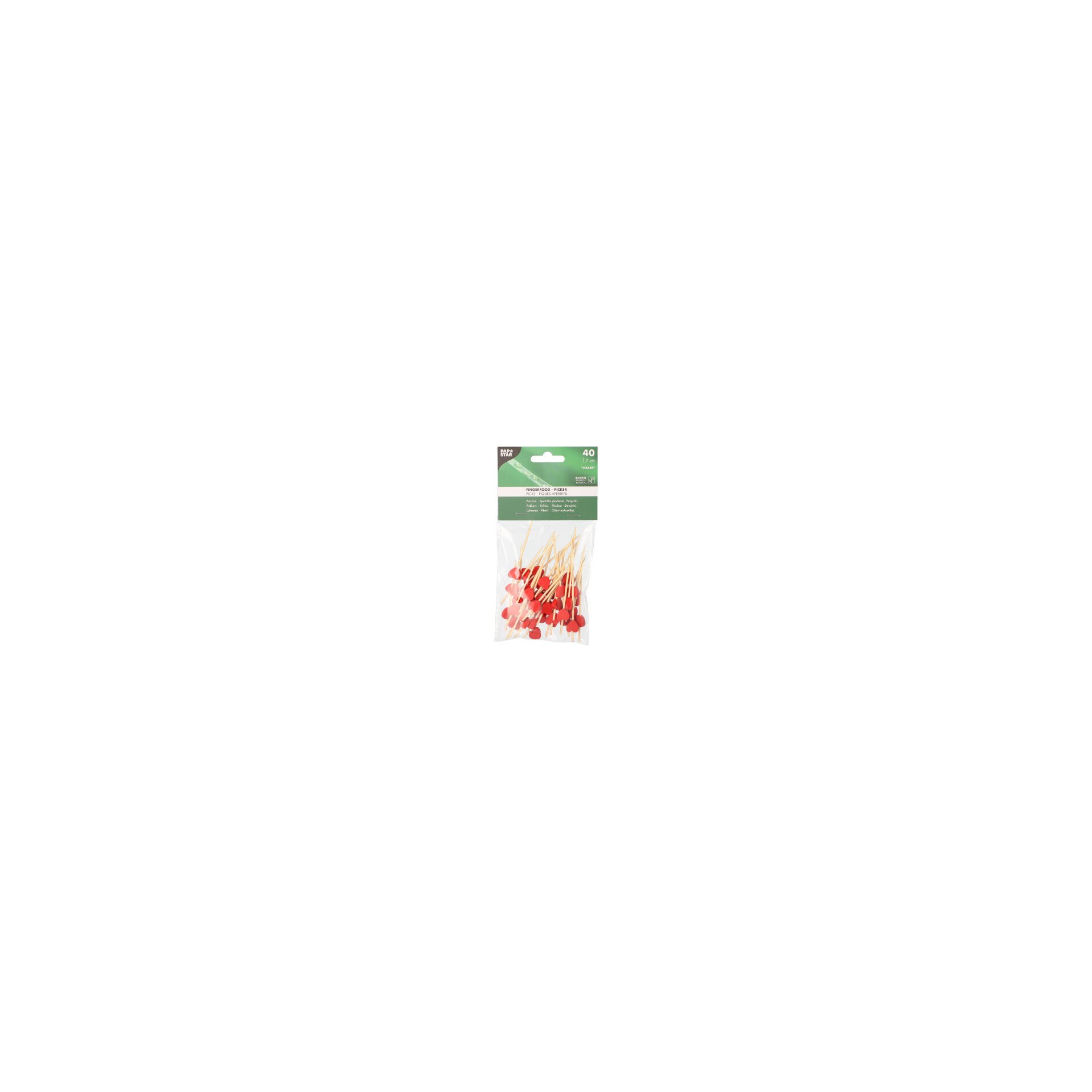 Fingerfood - Picker 7 cm "Heart" Fingerfood - Picker 7 cm "Heart"