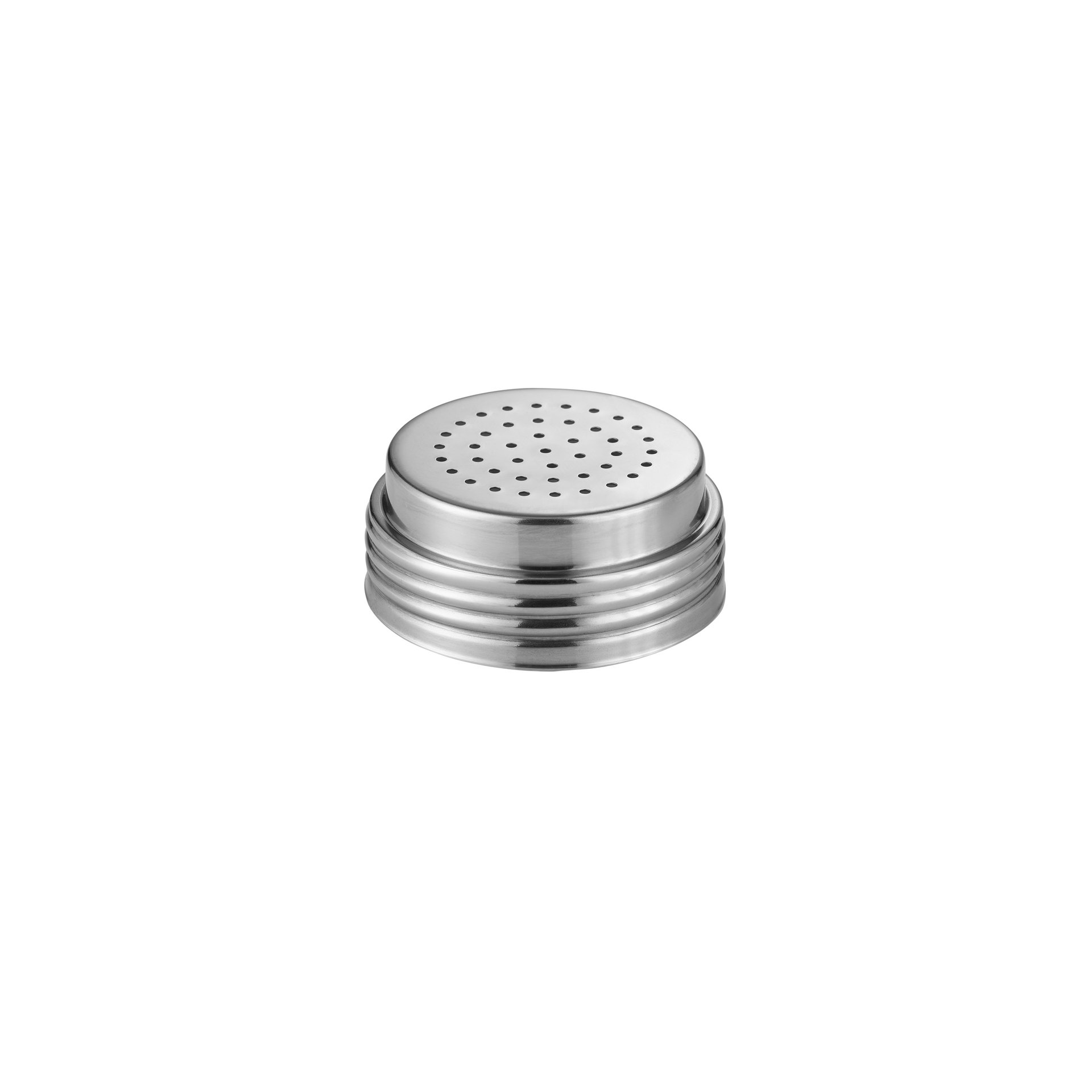 Streuer, Ø 7 cm, Höhe 11,5 cm, 2 mm Perforierung, Glas
