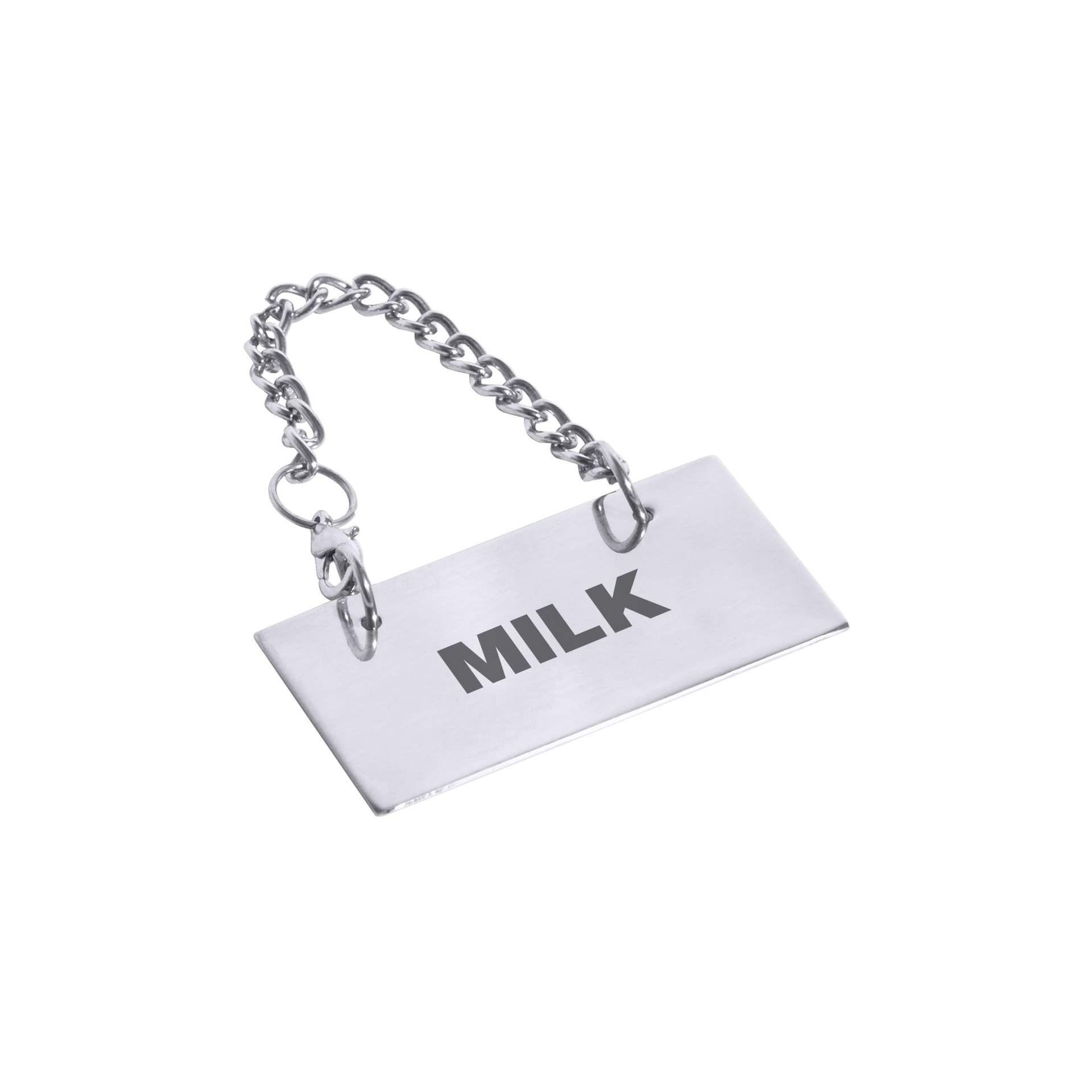 Schild für Kannen MILK