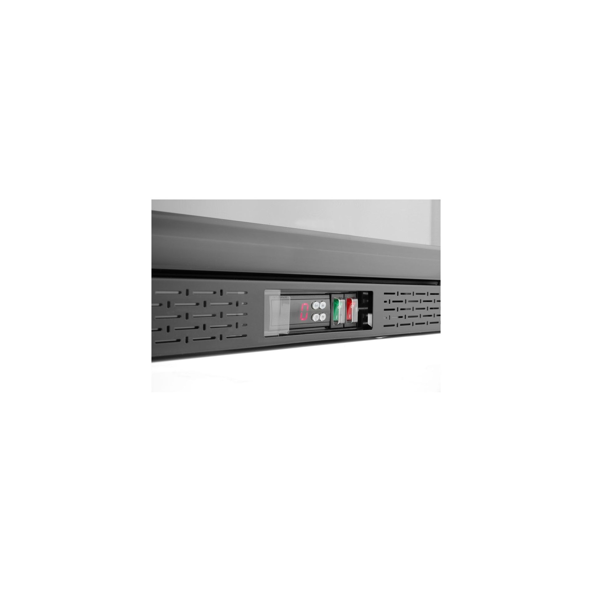 Bar-Kühlschrank eintürig, 105L, Schwarz