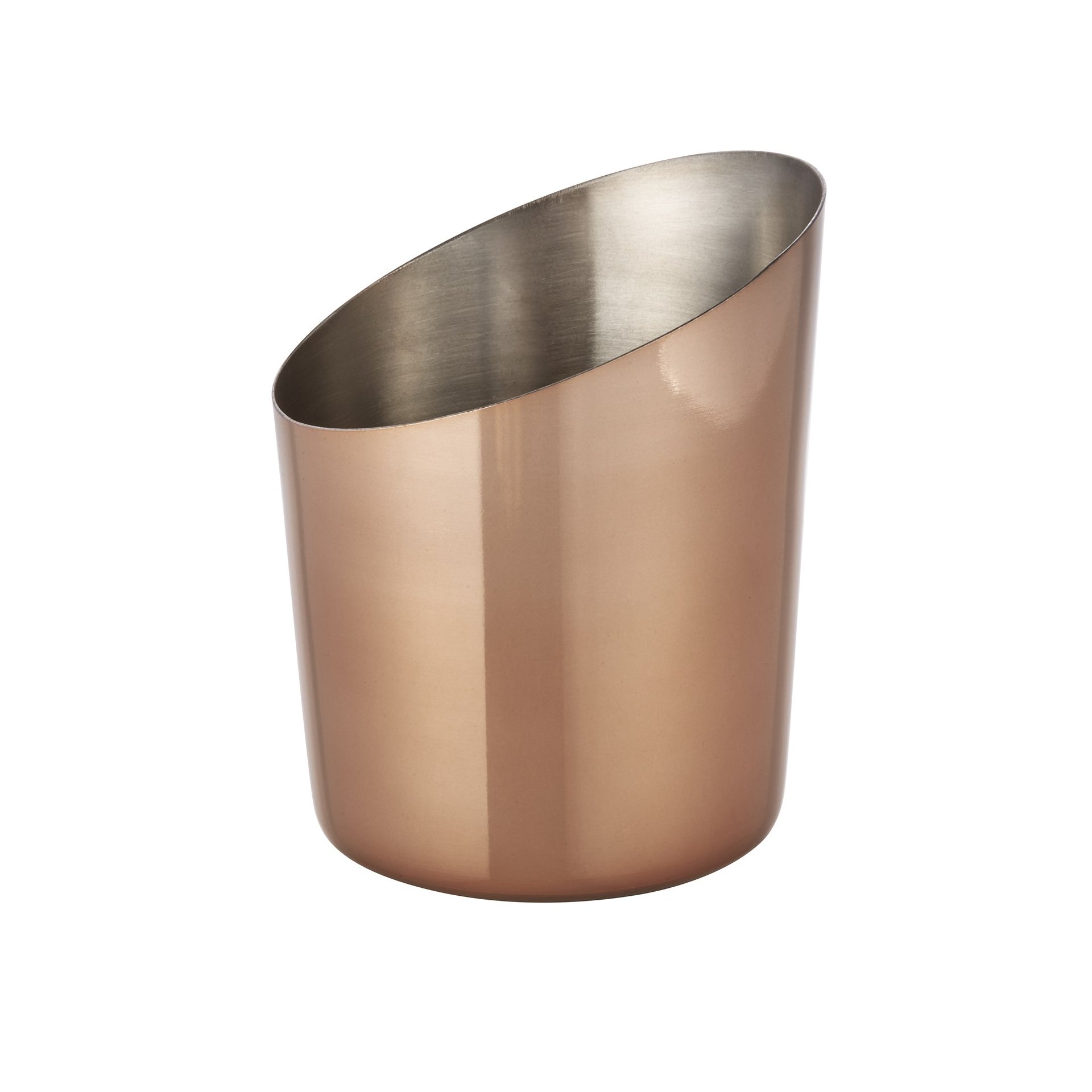 Snackholder, Ø 9 cm, glatt, PVD, Chromnickelstahl
