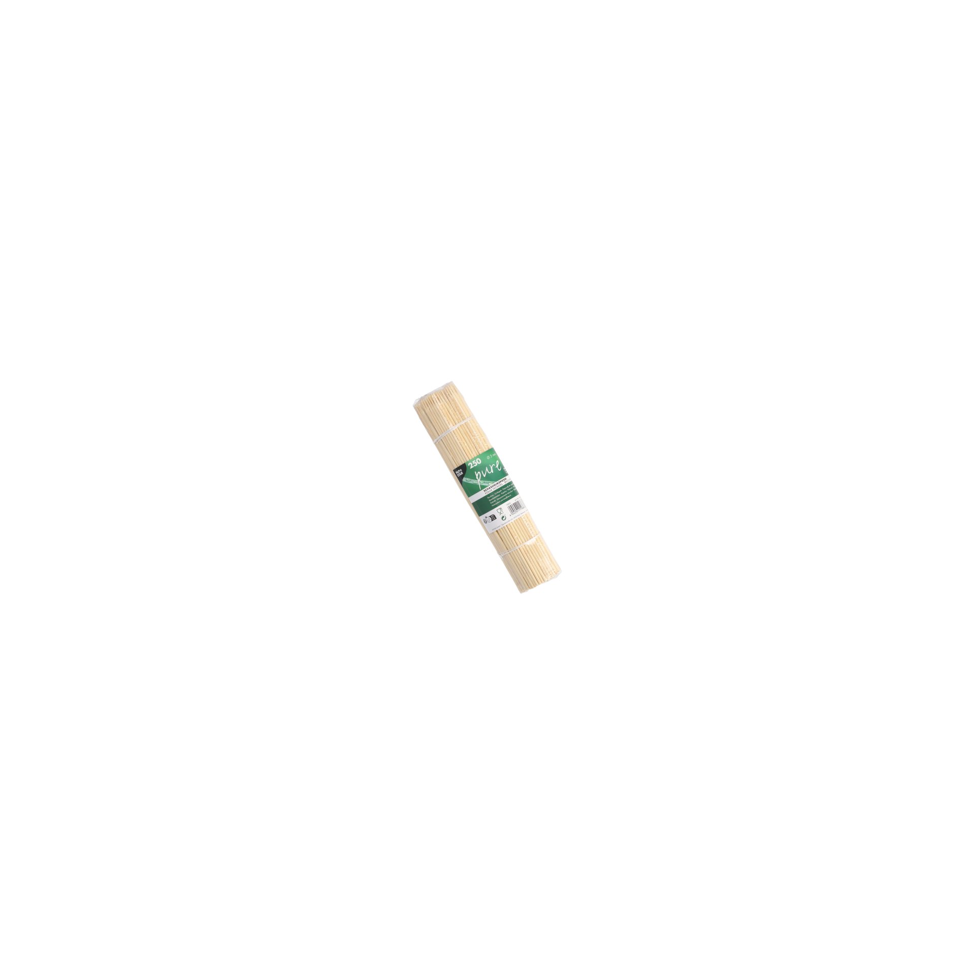 Schaschlikspieße, Bambus "pure" Ø 3 mm · 25 cm