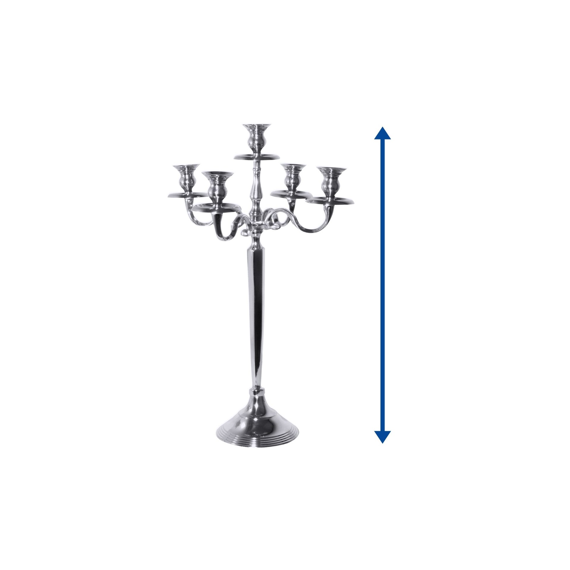 Kandelaber, übergroß 60 cm Kandelaber, übergroß 100 cm