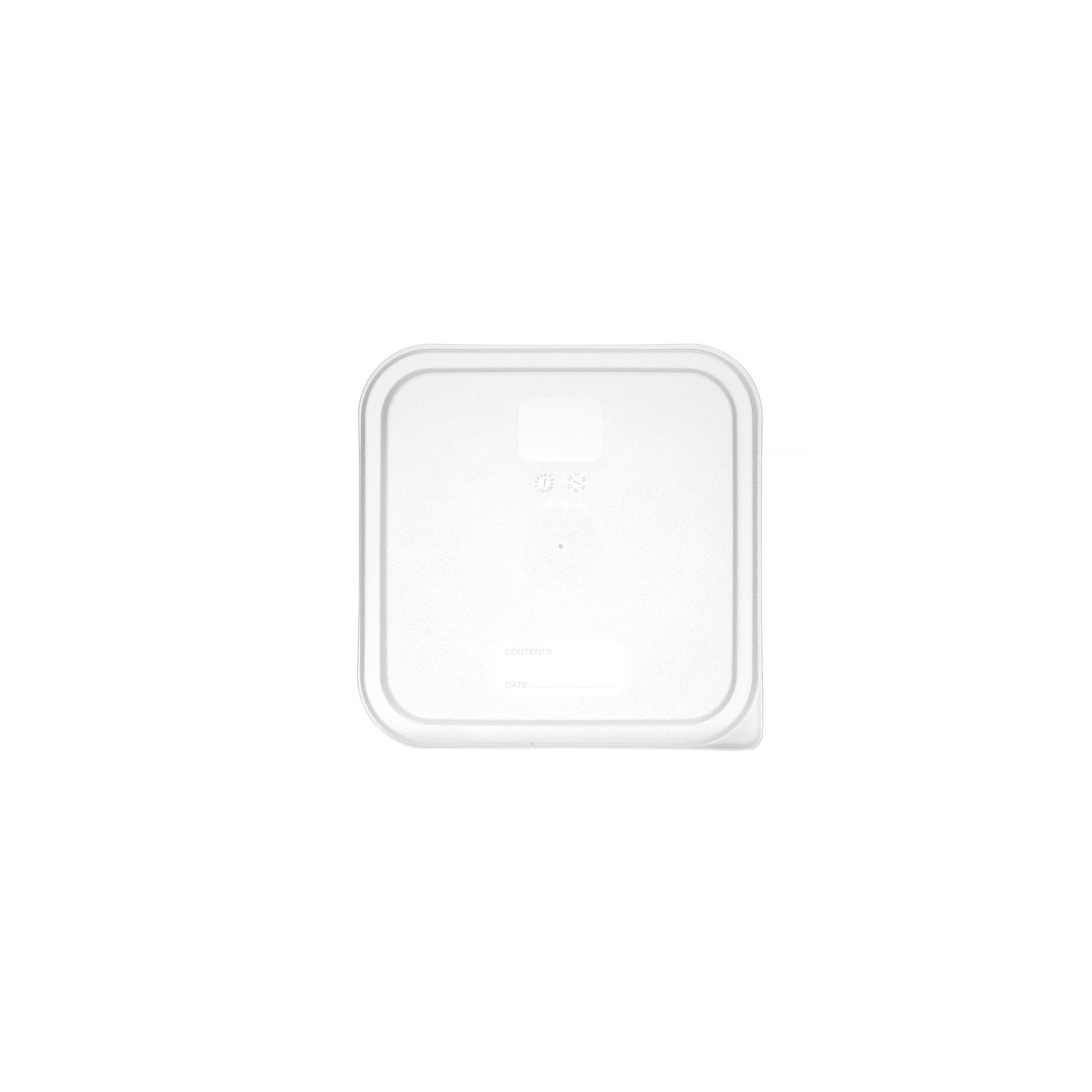 Deckel für Lebensmittelbehälter, Transparent, 190x190mm