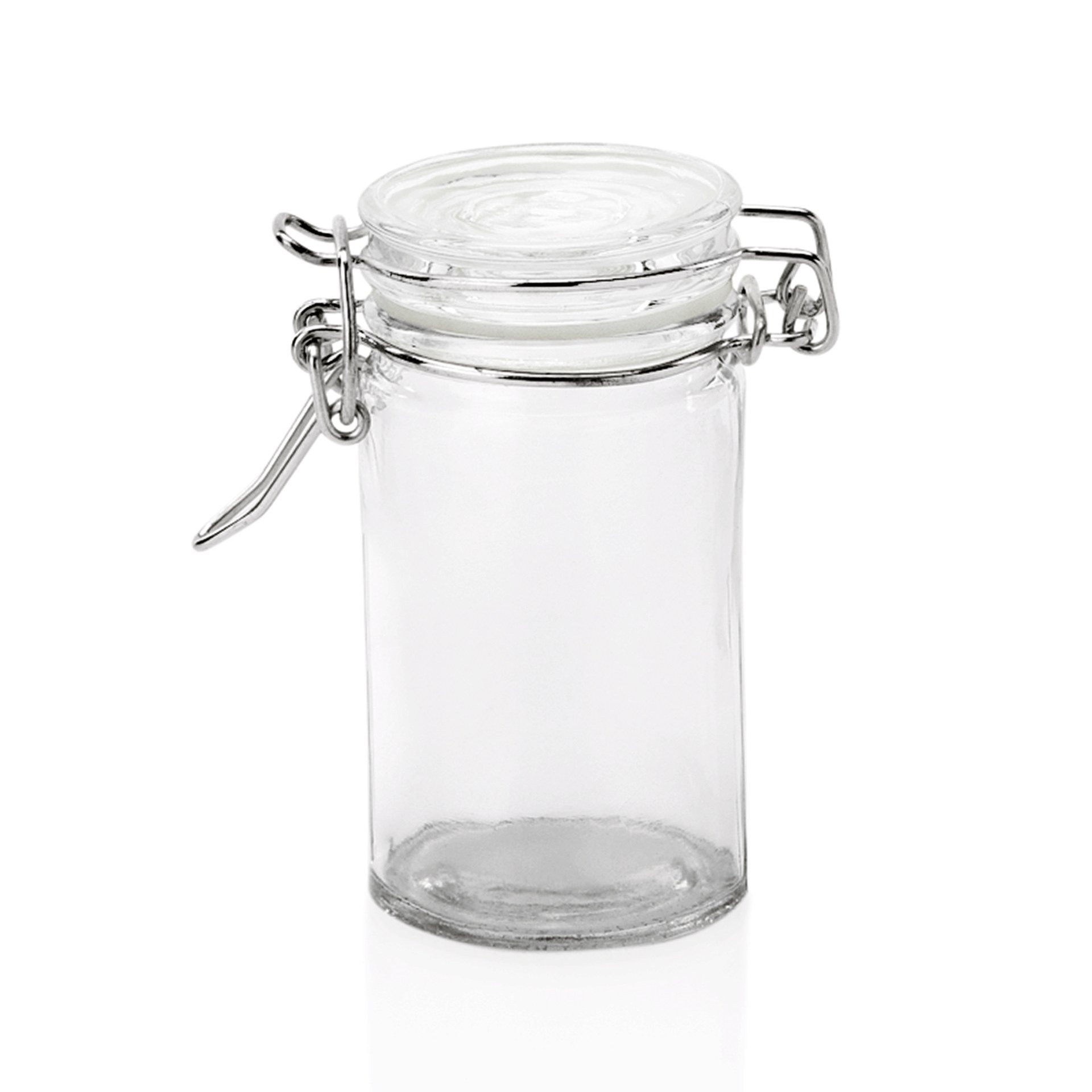 Bügelverschlussglas 100 ml, 4,5 cm, (H) 8,5 cm
