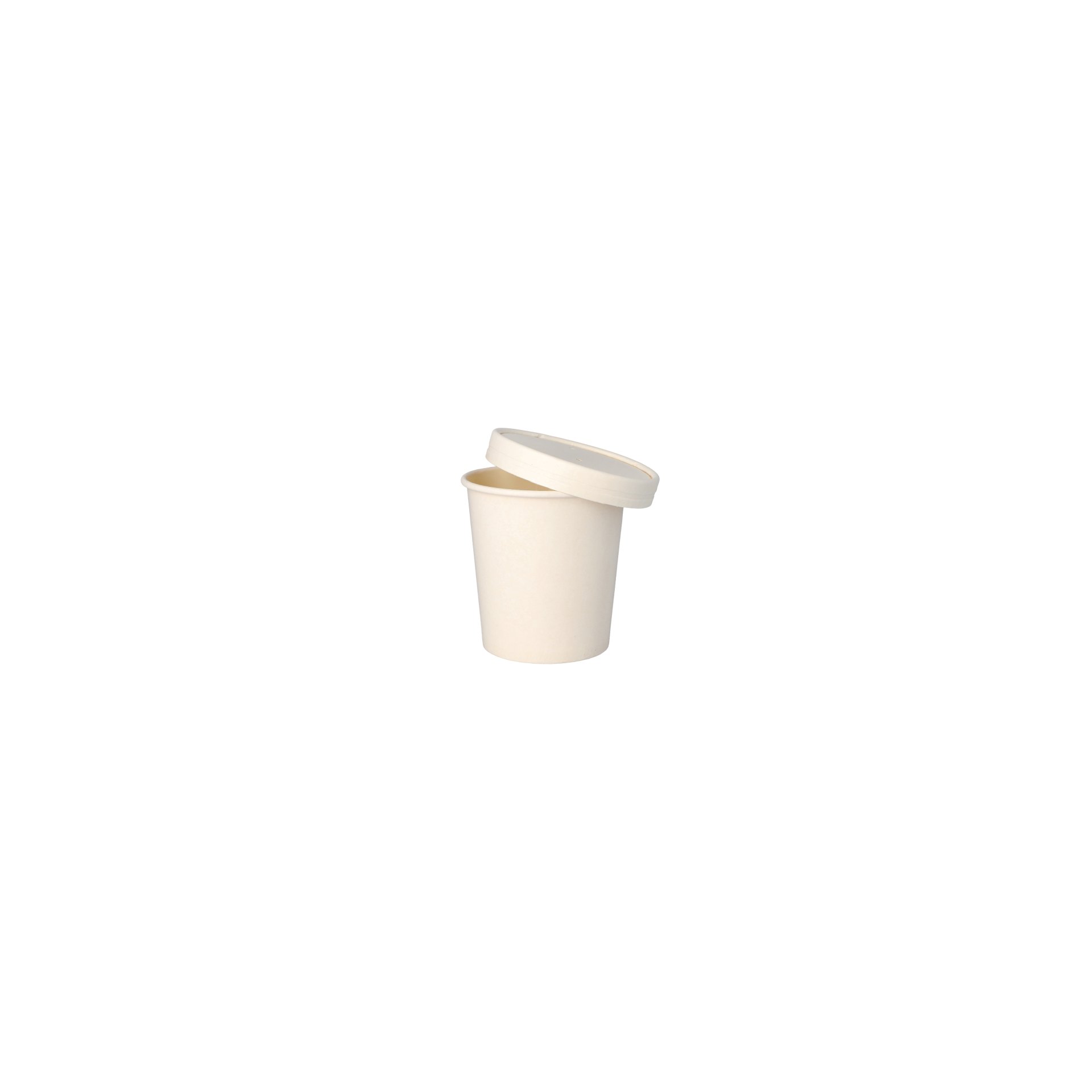 Suppenbecher, Pappe "To Go" rund 470 ml Ø 9,9 cm · 9,9 cm weiss Suppenbecher, Pappe "To Go" rund 470 ml Ø 9,9 cm · 9,9 cm weiss