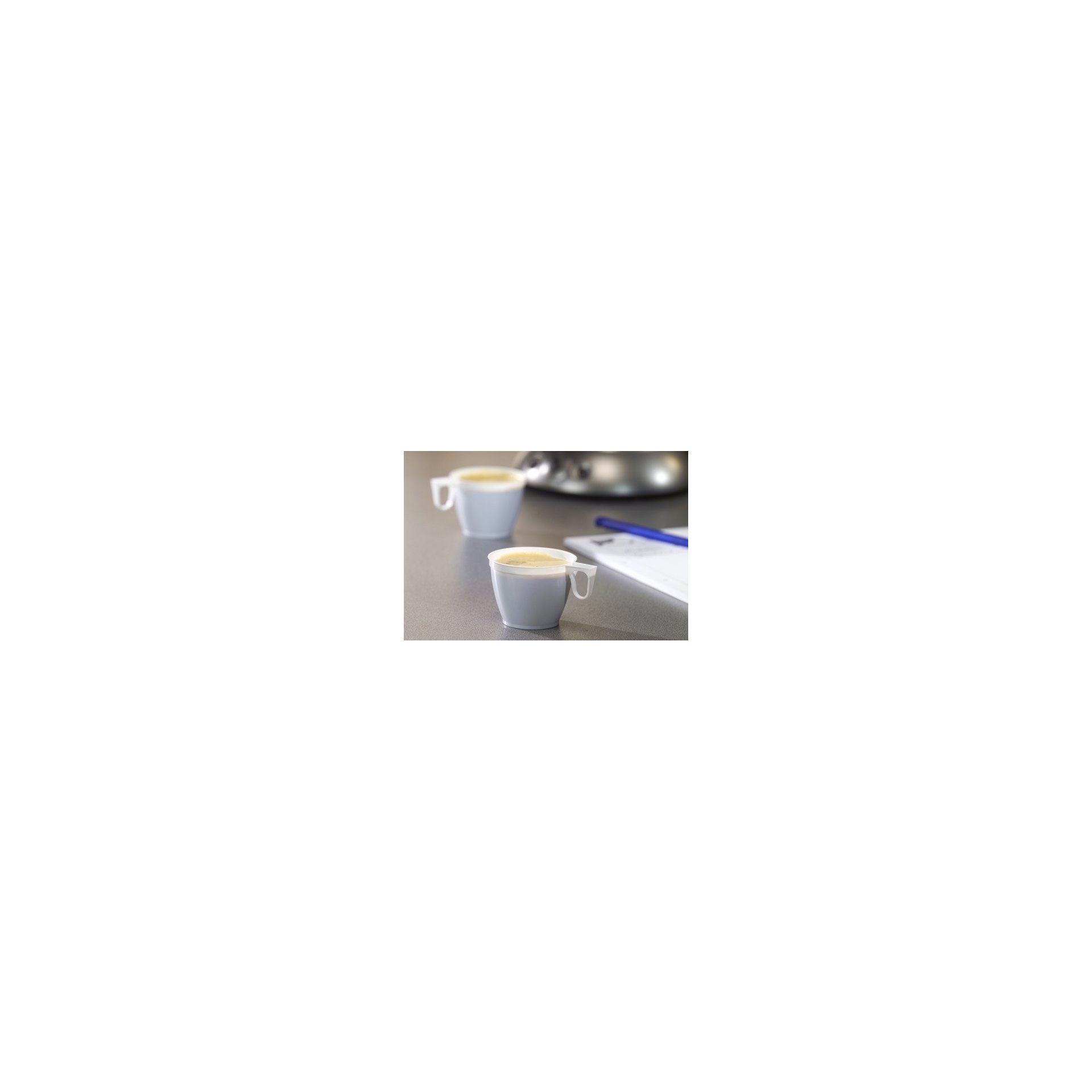 Kaffeetassen, PS 0,18 l Ø 7,8 cm · 6 cm weiss Kaffeetassen, PS 0,18 l Ø 7,8 cm · 6 cm weiss