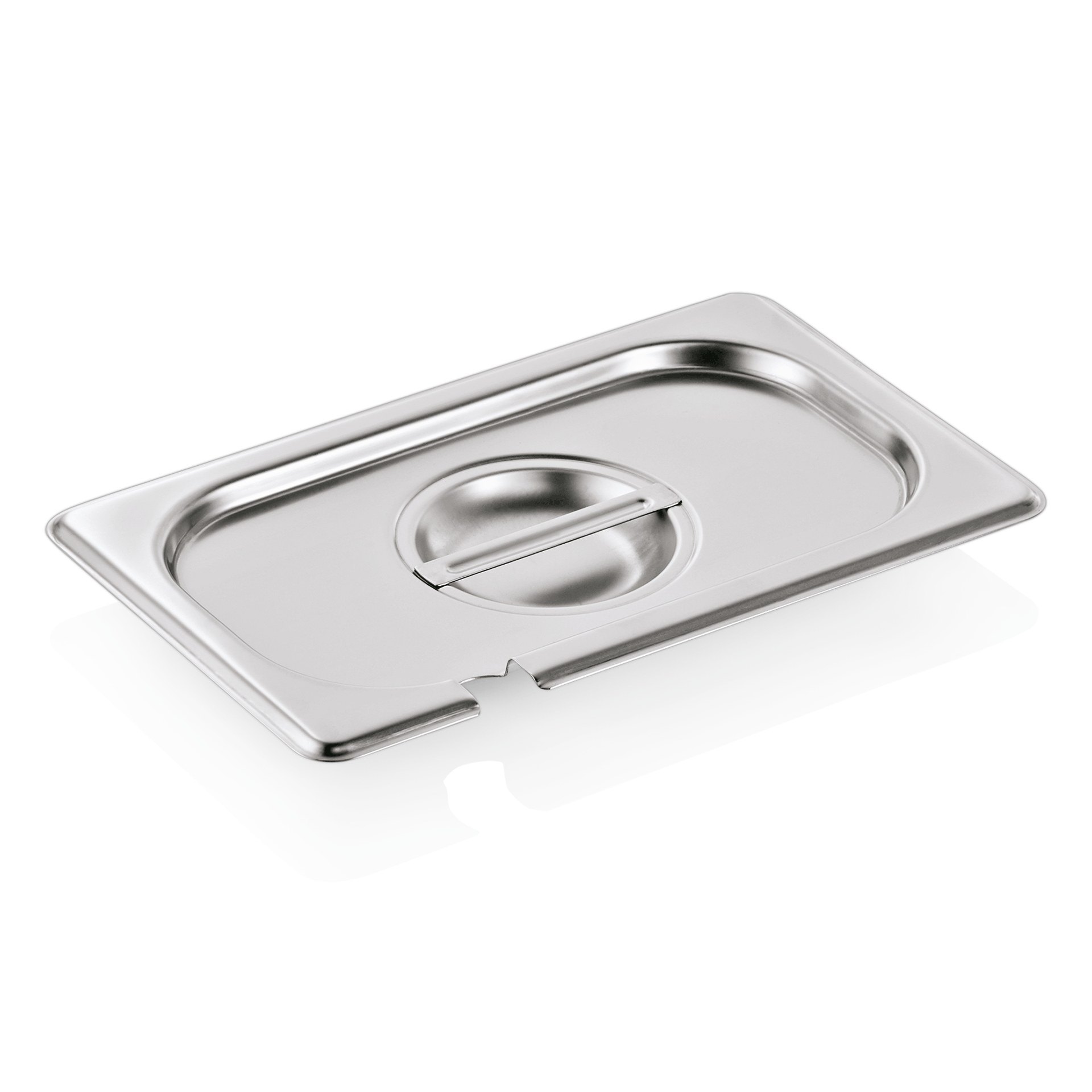 GN 1/4 Deckel mit Löffelaussparung GN 90 GN 1/4 Deckel mit Löffelaussparung GN 90