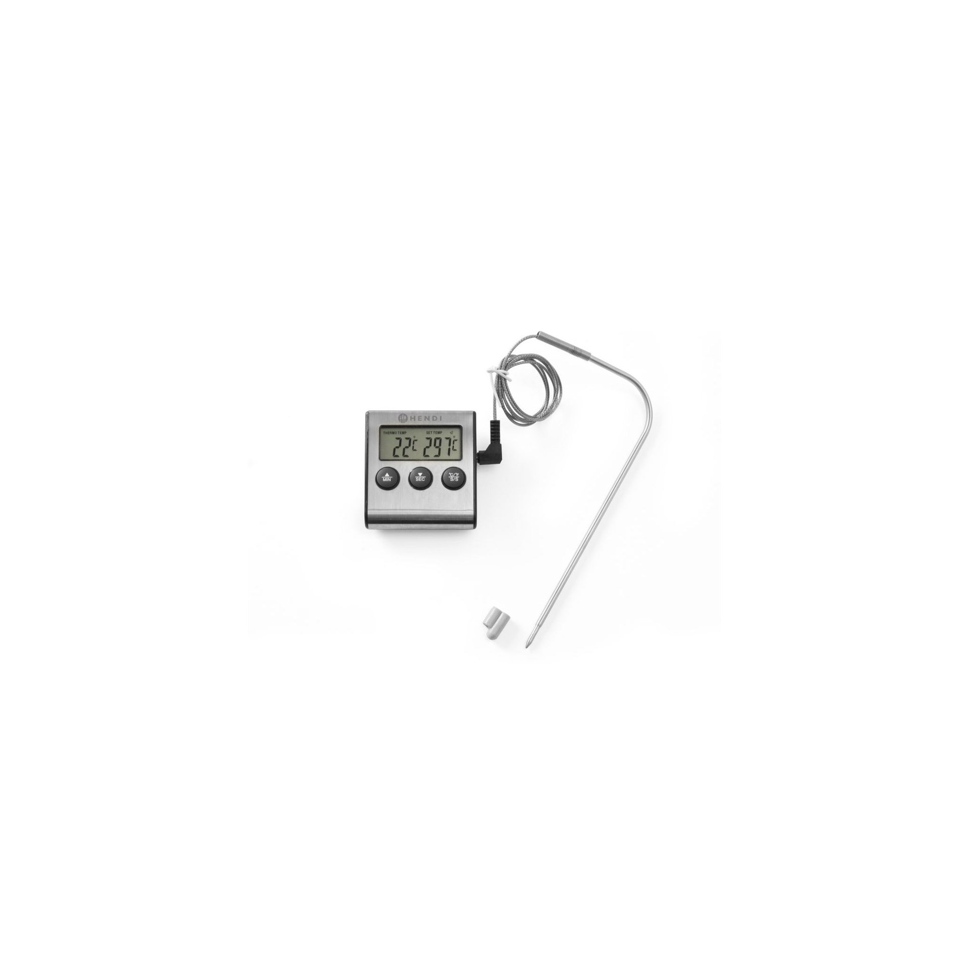 Bratenthermometer mit Timer, 65x70x(H)17mm Bratenthermometer mit Timer, 65x70x(H)17mm