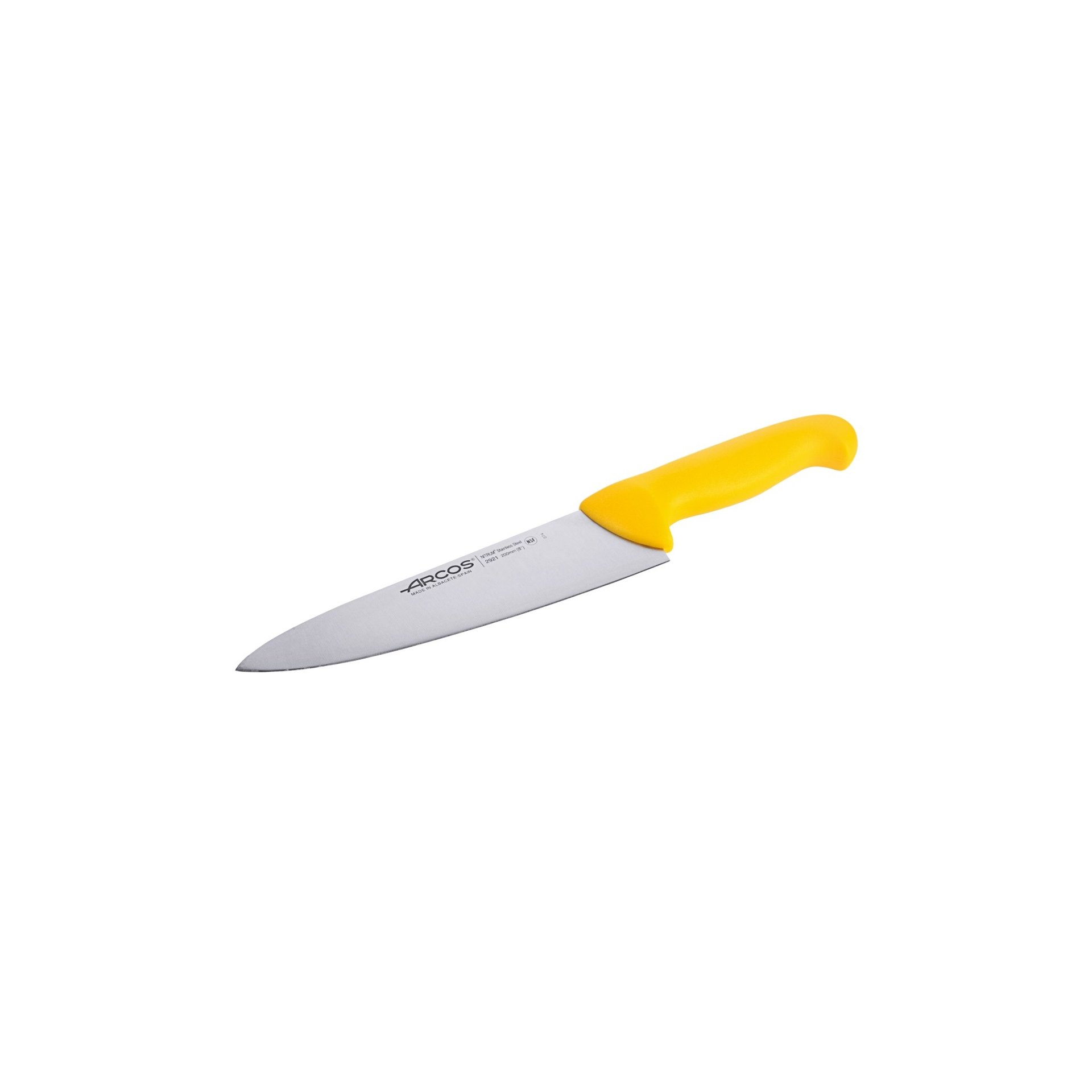 Kochmesser HACCP gelb / 18 cm