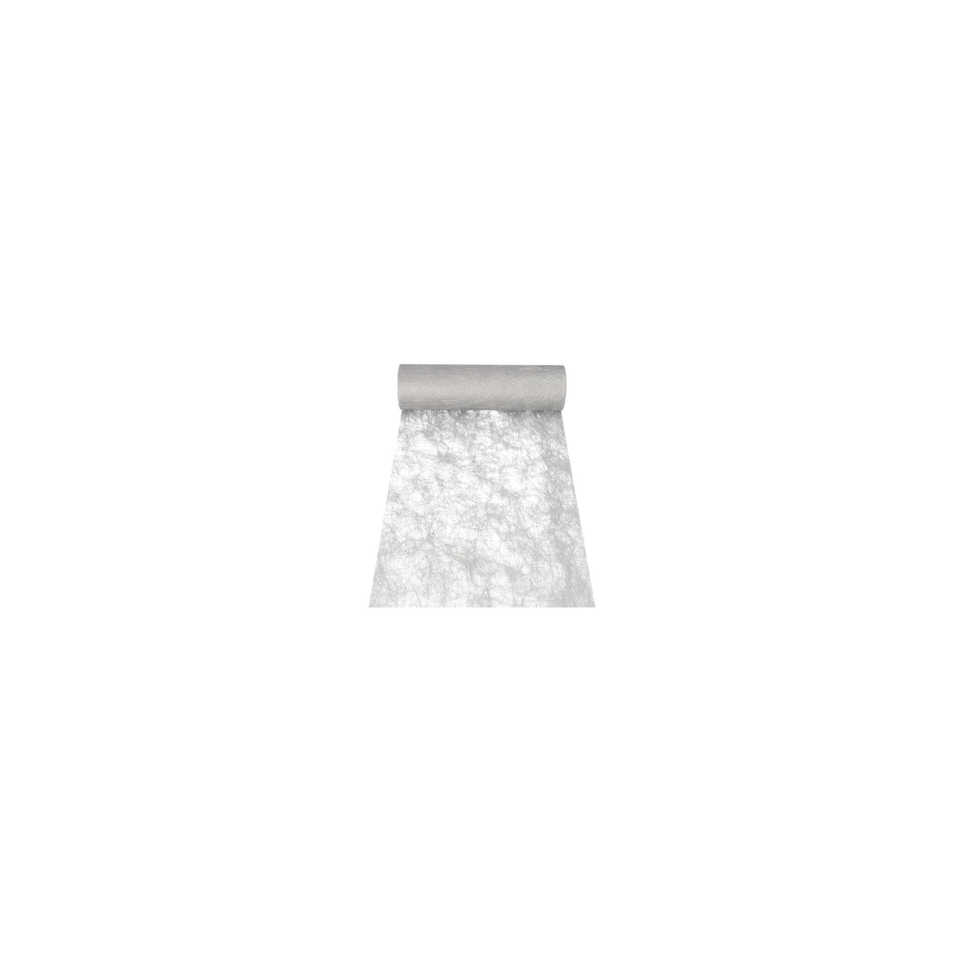 Dekoband "Sizoflor" 25 m x 30 cm silber