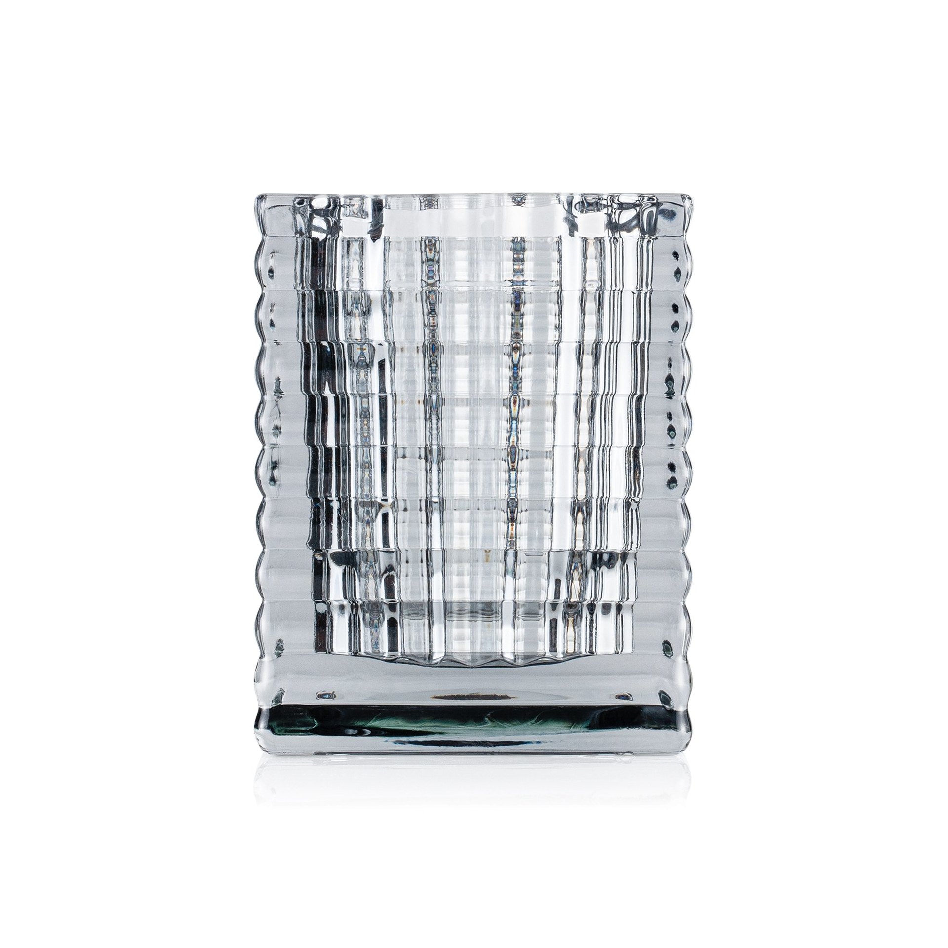 Cube Smoke Grey YUYU, 7,5 x 7,5 x 9,5 cm