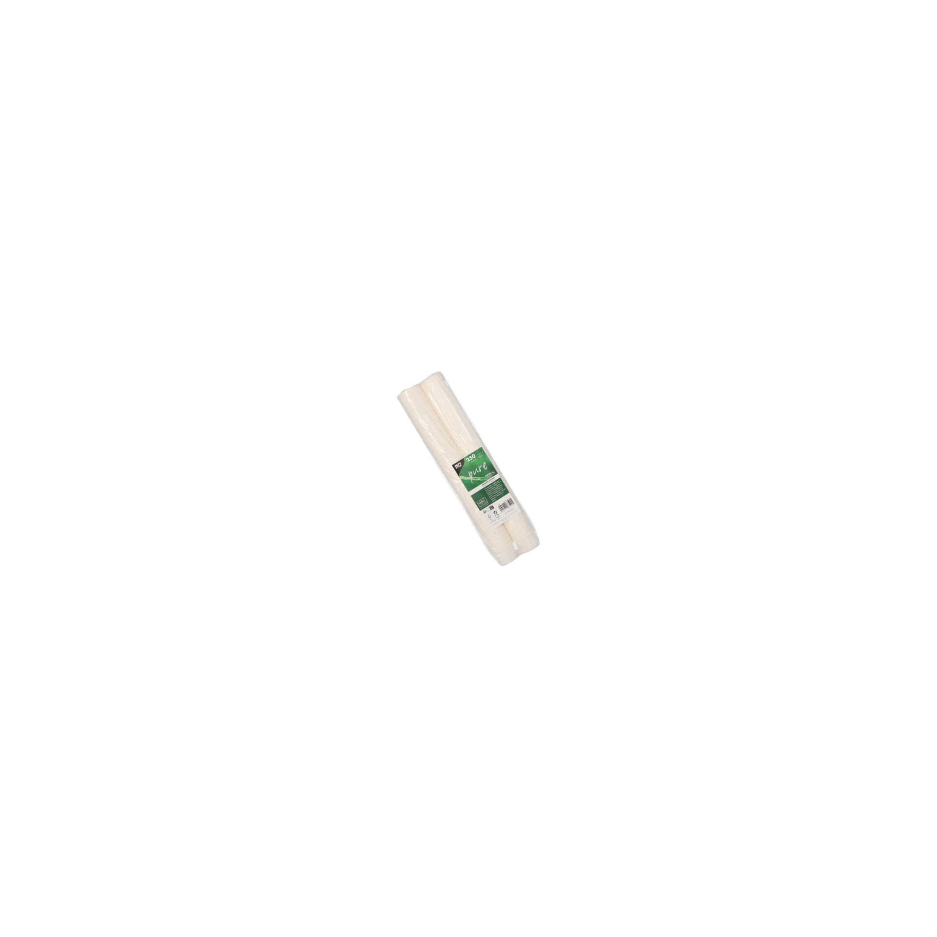 Dressingbecher, Papier "pure" rund 25 ml Ø 4,4 cm · 2,8 cm weiss