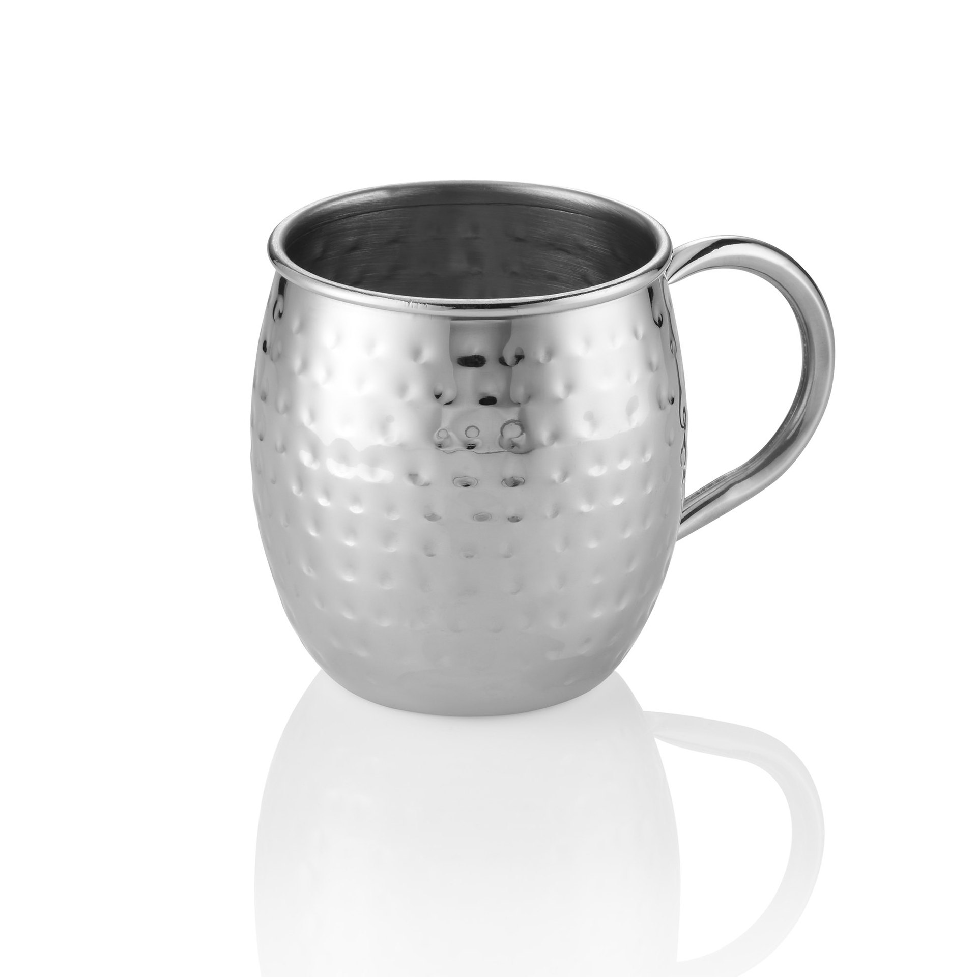 Moscow Mule Set, 0,45 ltr., Ø 8,5 cm, Höhe 10 cm, gehämmert, Set á 2 Stück Moscow Mule Set, 0,45 ltr., Ø 8,5 cm, Höhe 10 cm, gehämmert, Set á 2 Stück