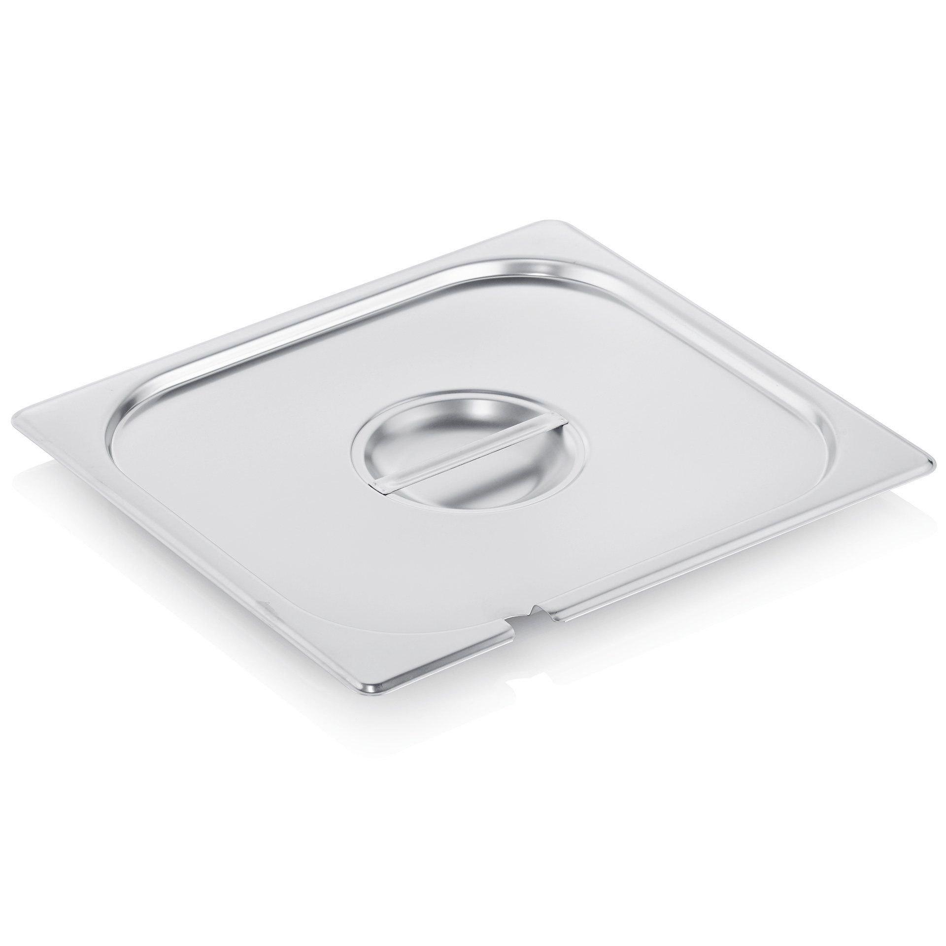 GN 2/3 Deckel mit Löffelaussparung GN 90
