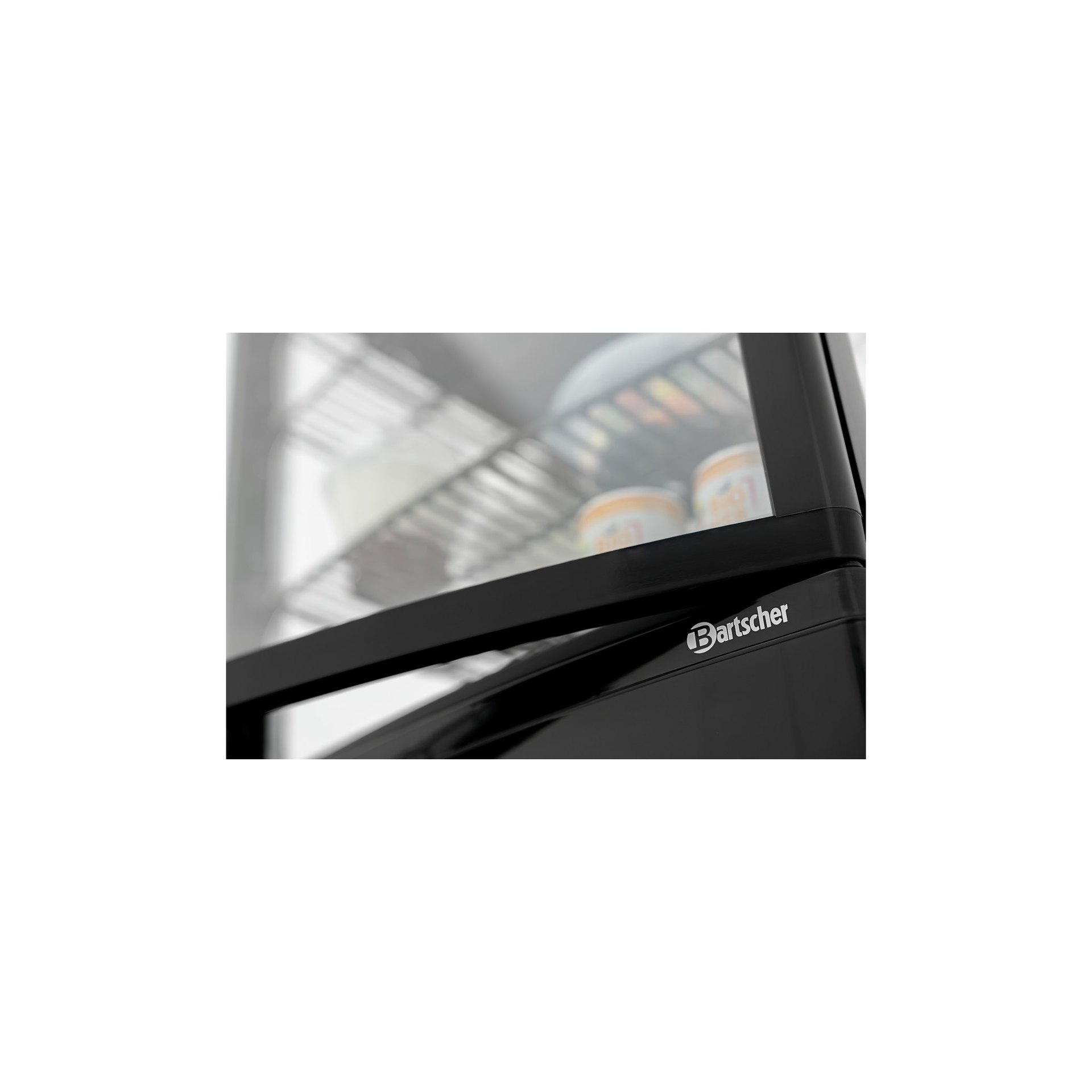 Mini-Kühlvitrine 98L2T schwarz