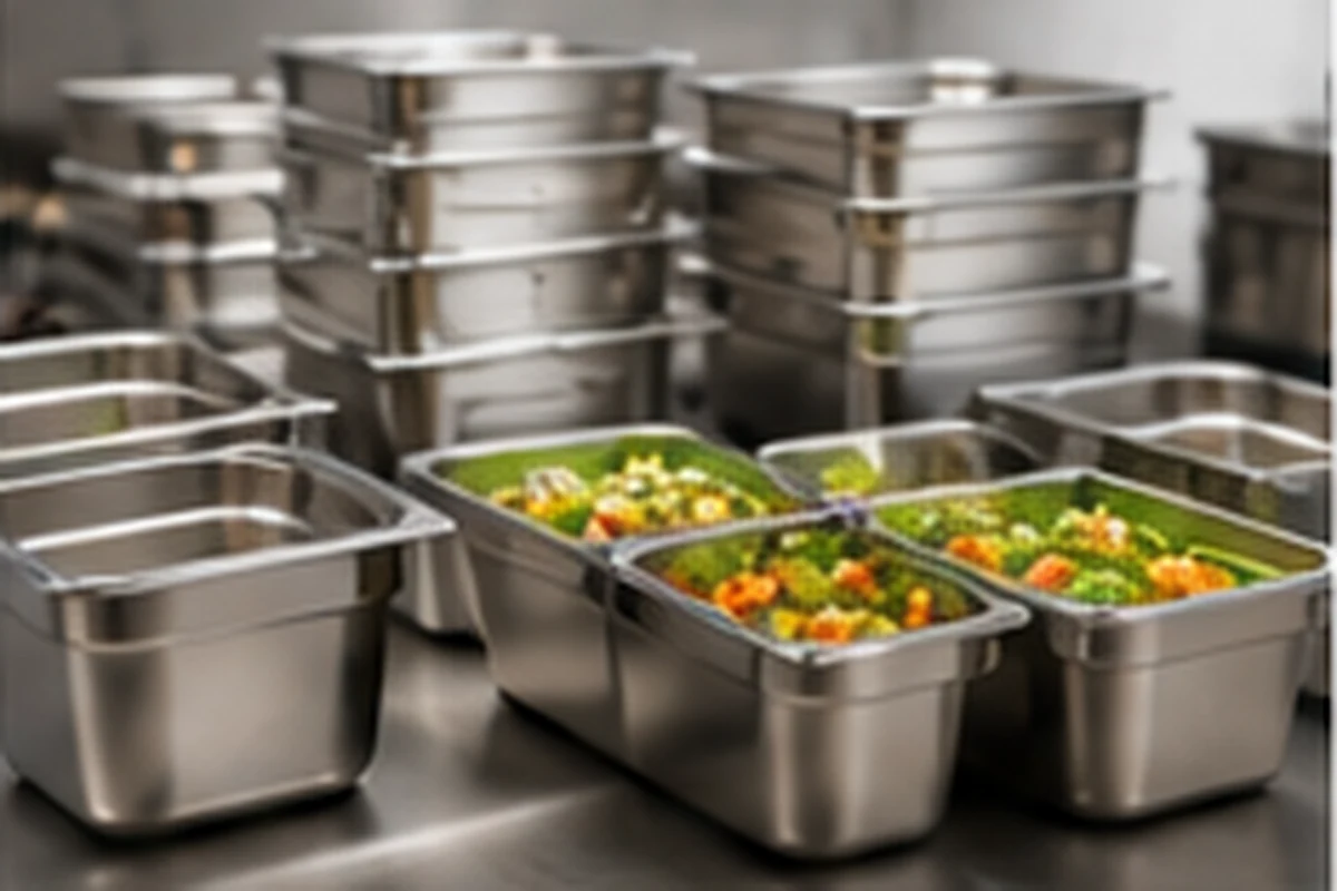 GN-Behälter für Catering Vorbereitung und Ausgabe