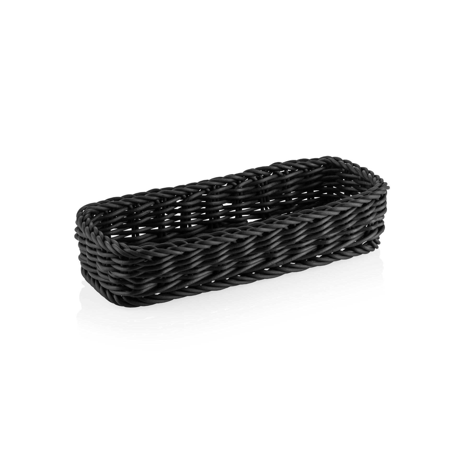 Besteckkorb 27 x 10 x 5 cm, schwarz Besteckkorb 27 x 10 x 5 cm, schwarz