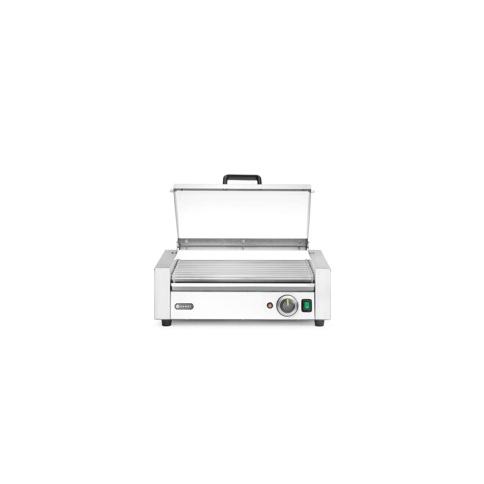 Rollengrill, 1-Zone mit Energiesparabdeckung, 9 Rollen, 230V/790W, 566x450x(H)259mm Rollengrill, 1-Zone mit Energiesparabdeckung, 9 Rollen, 230V/790W, 566x450x(H)259mm