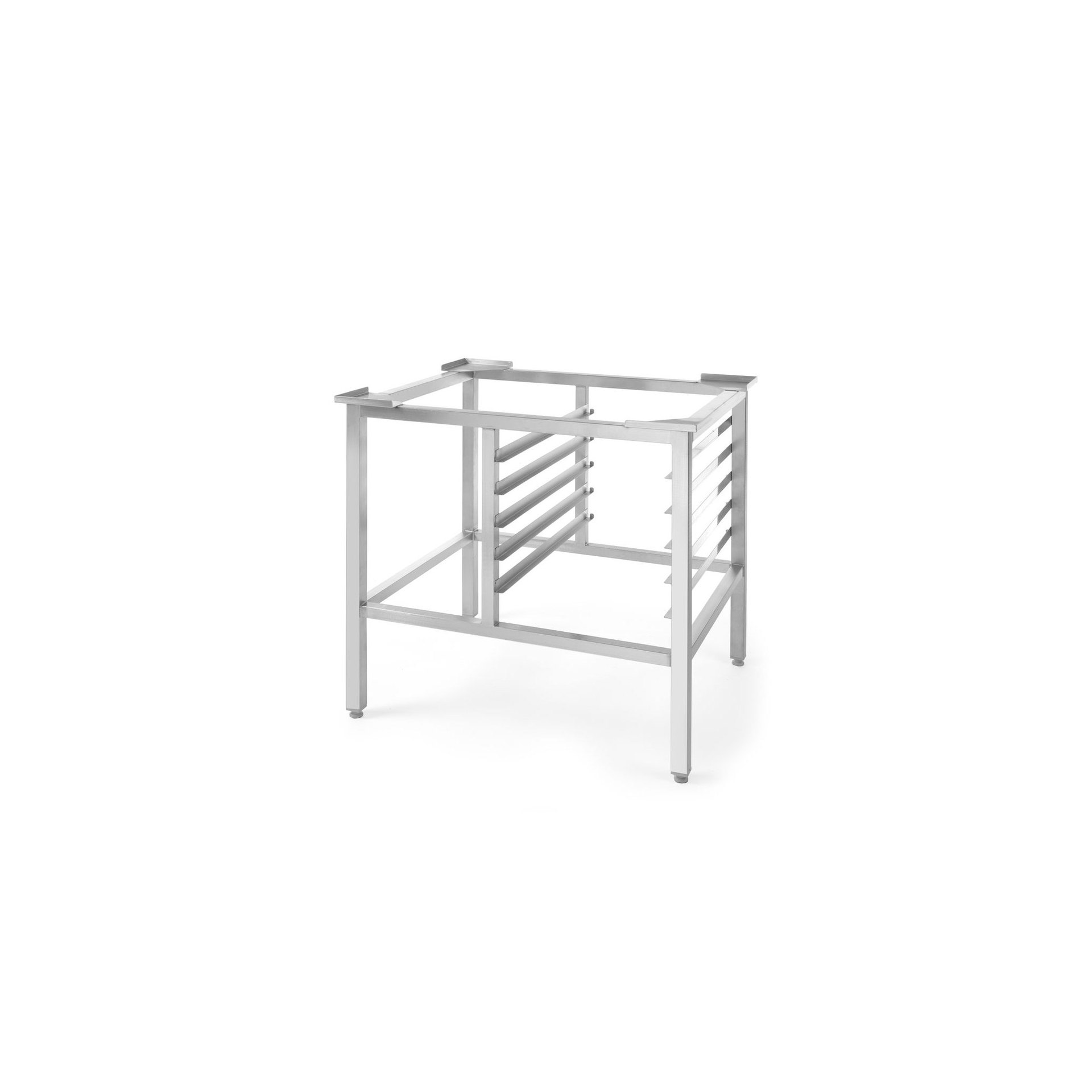 Unterbau für NANO-Öfen - 5x GN 2/3, 700x580x(H)700mm Ständer für Dampfbackofen mit Grill 4x GN 2/3, 580x390x(H)750mm