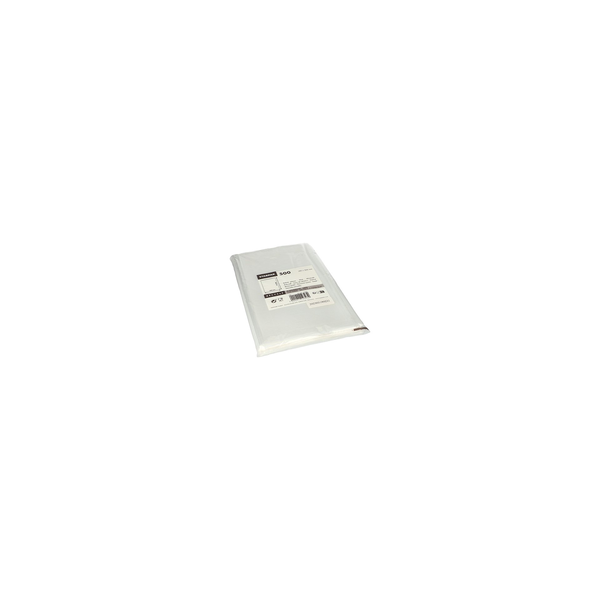 Flachbeutel, LDPE 30 cm x 18 cm transparent
