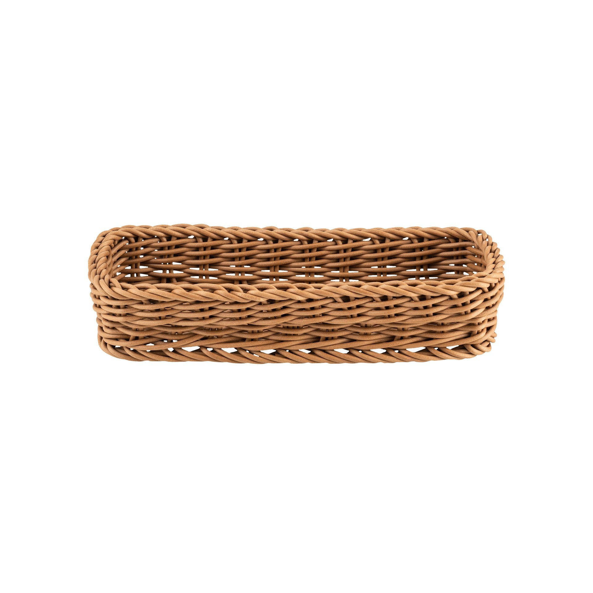 Besteckkorb 27 x 10 x 5 cm, braun Besteckkorb 27 x 10 x 5 cm, braun