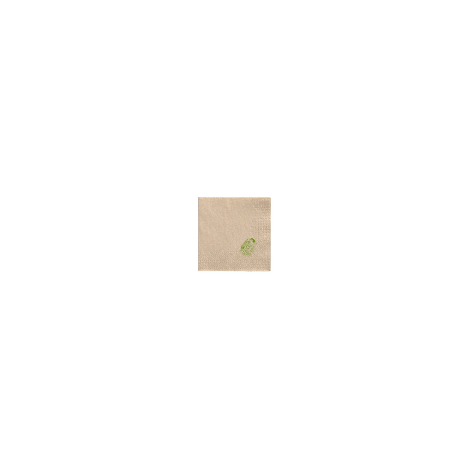 Servietten, 2-lagig 1/4-Falz 24 cm x 24 cm natur ungebleicht