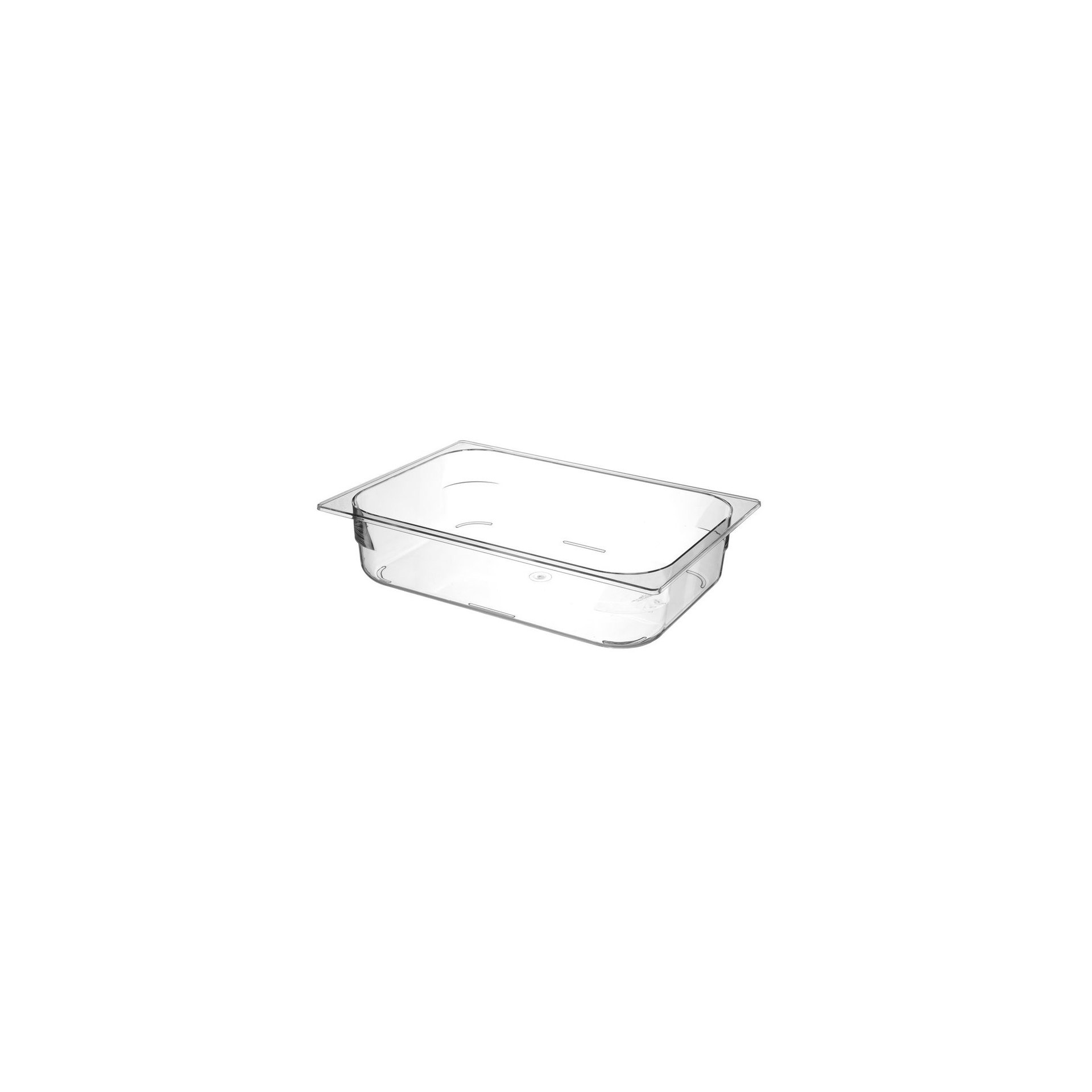 Eiscreme-Behälter Polycarbonat, 5L, Transparent, 360x250x80mm Eiscreme-Behälter Polycarbonat, 5L, Transparent, 360x250x80mm