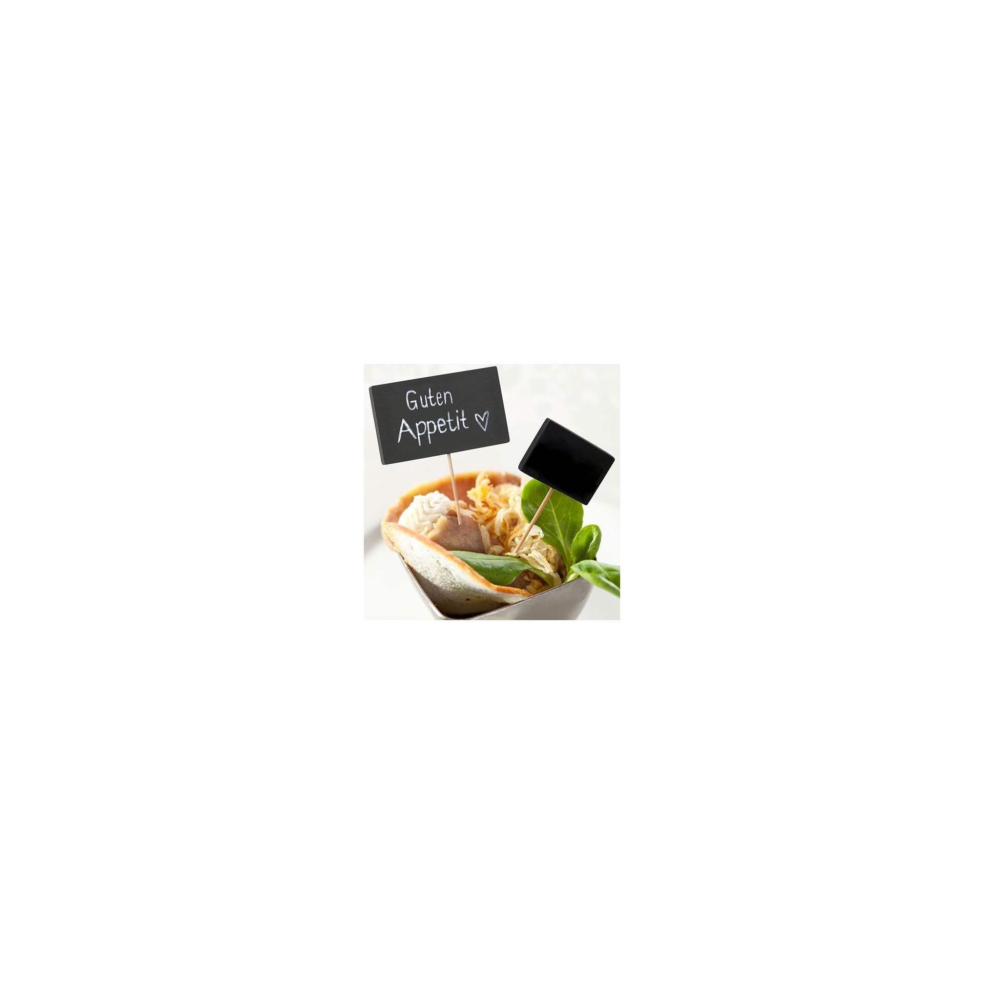 Fingerfood - Picker 8,5 cm "Blackboard" Fingerfood - Picker 8,5 cm "Blackboard"