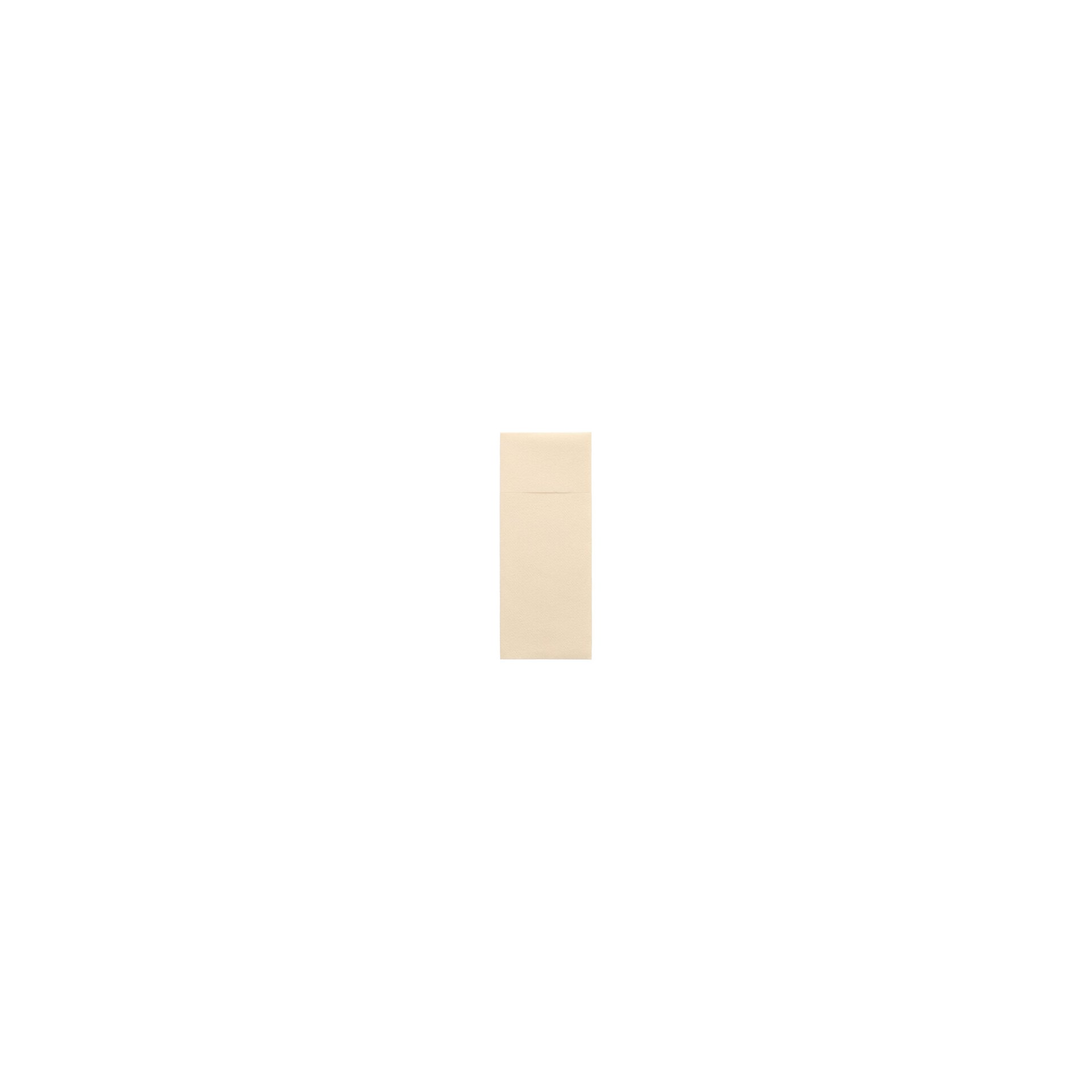 Bestecktaschen, Airlaid 40 cm x 33 cm creme mit Besteckfalz Bestecktaschen, Airlaid 40 cm x 33 cm creme mit Besteckfalz
