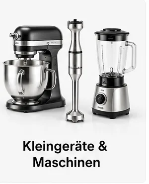 Kleingeräte und Küchenmaschinen für Gastronomie, Catering und Profiküchen