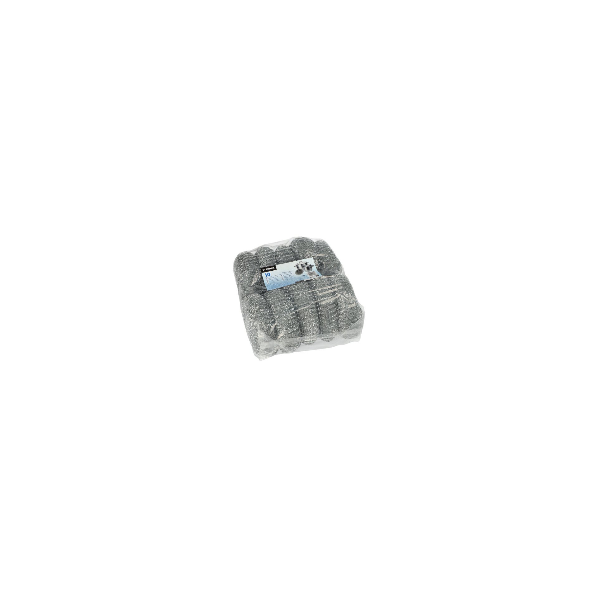 Topfreiniger, Draht rund Ø 13 cm · 4,5 cm silber , kratzend Topfreiniger, Draht rund Ø 13 cm · 4,5 cm silber , kratzend
