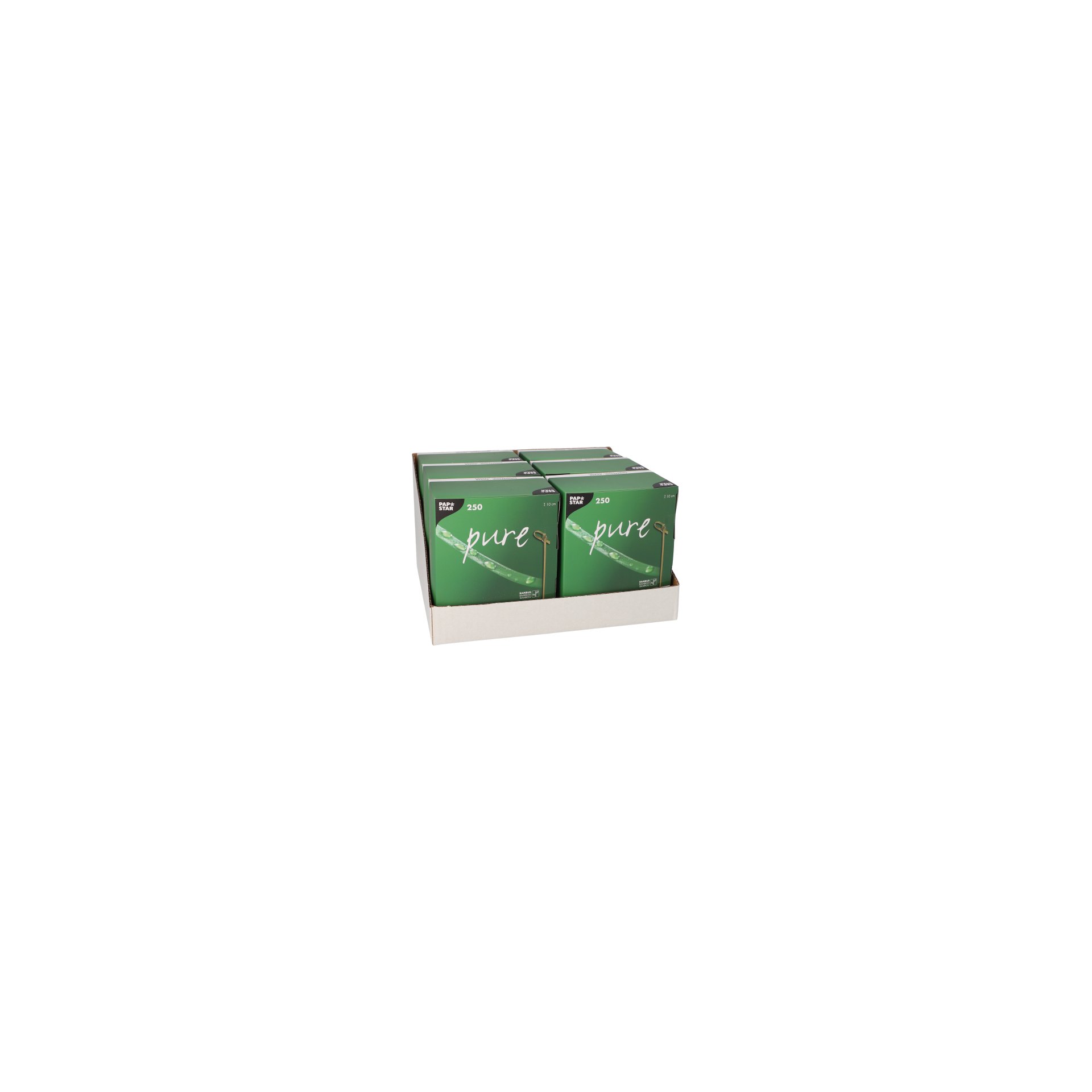 Fingerfood - Picker "pure" 10 cm "Knoten" Fingerfood - Picker "pure" 10 cm "Knoten"