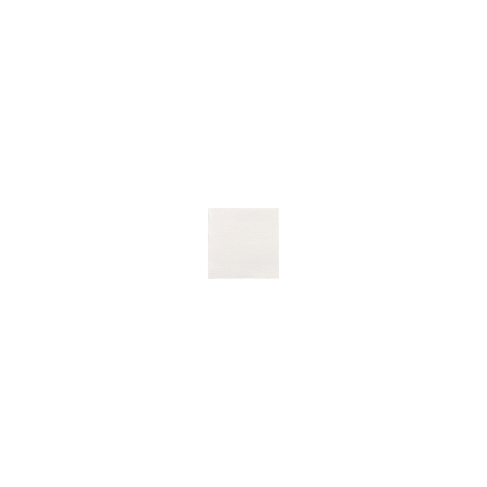 Servietten, 2-lagig "PUNTO" 1/4-Falz 20 cm x 20 cm weiss