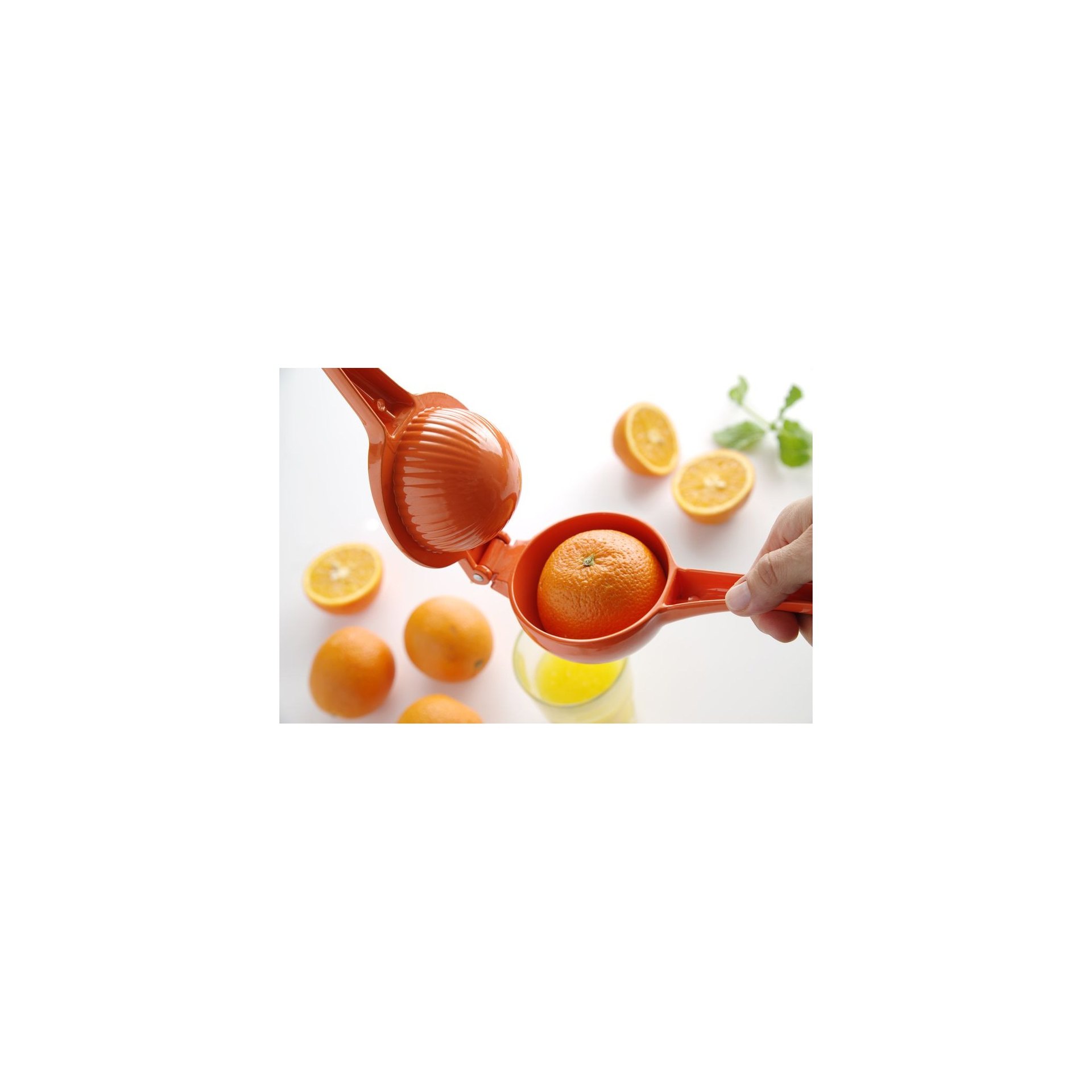 Zitruspresse, BarUp, orange (für Orangen), 232x91x(H)60mm Zitruspresse, BarUp, orange (für Orangen), 232x91x(H)60mm