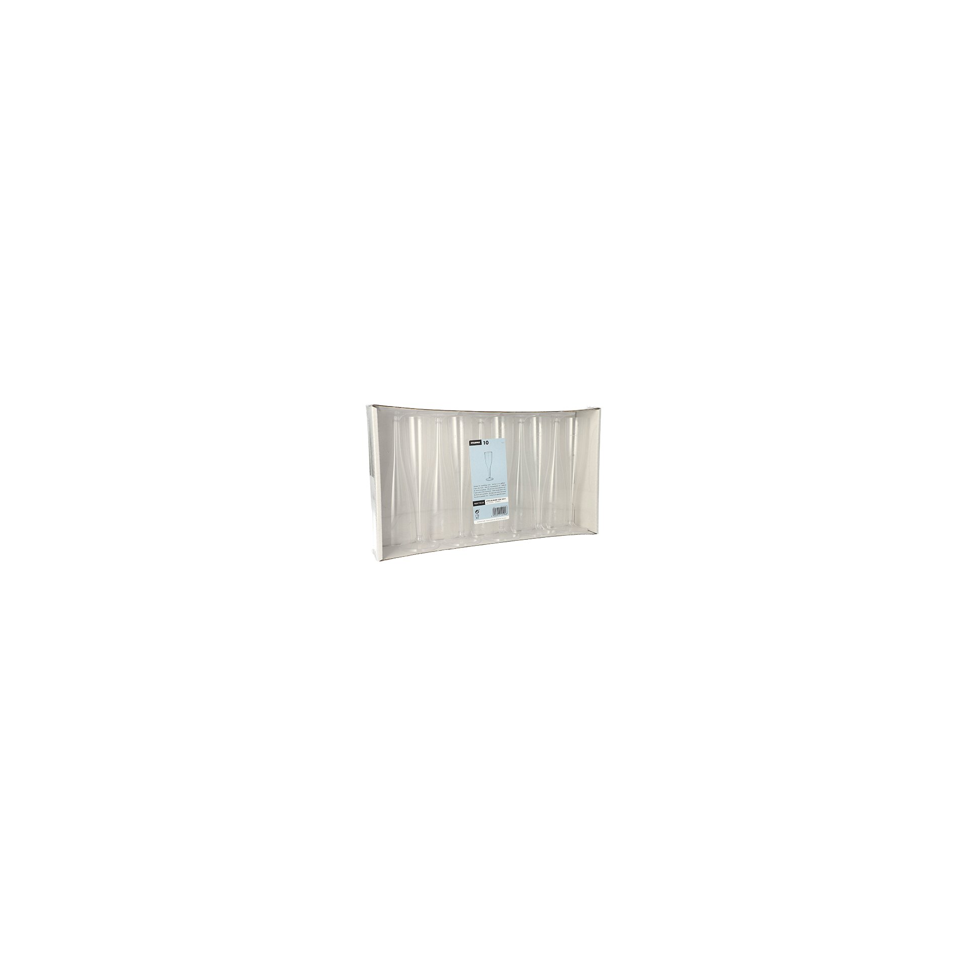 Stiel-Gläser für Sekt, PS 0,1 l Ø 4,8 cm · 19,9 cm glasklar einteilig Stiel-Gläser für Sekt, PS 0,1 l Ø 4,8 cm · 19,9 cm glasklar einteilig