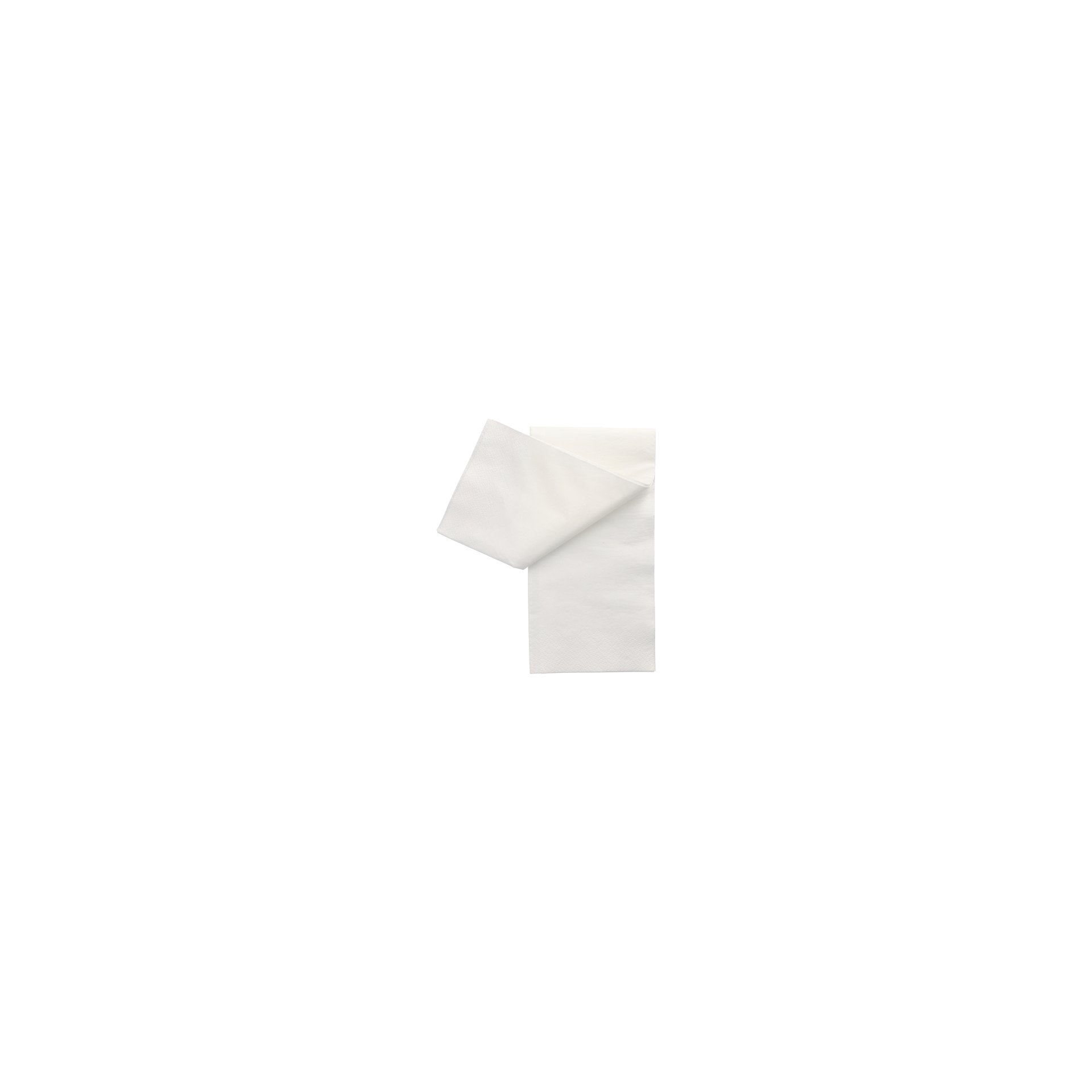 Servietten, 2-lagig 1/8-Falz 40 cm x 40 cm weiss Servietten, 2-lagig 1/8-Falz 40 cm x 40 cm weiss
