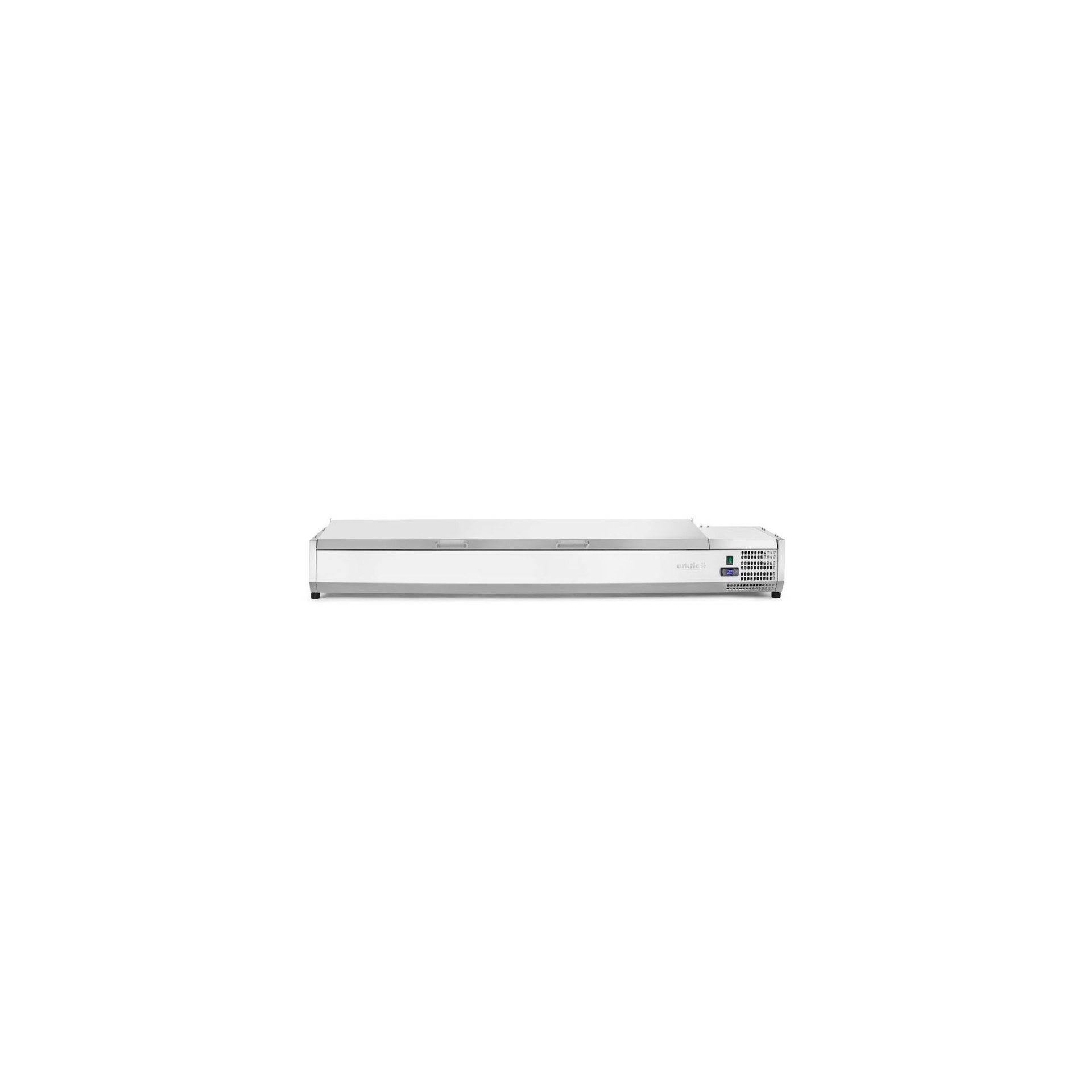 Aufsatz-Kühlvitrine Arktic, 6x GN 1/3 1405x420x630mm Aufsatz-Kühlvitrine Arktic, 9x GN 1/3 2005x420x630mm