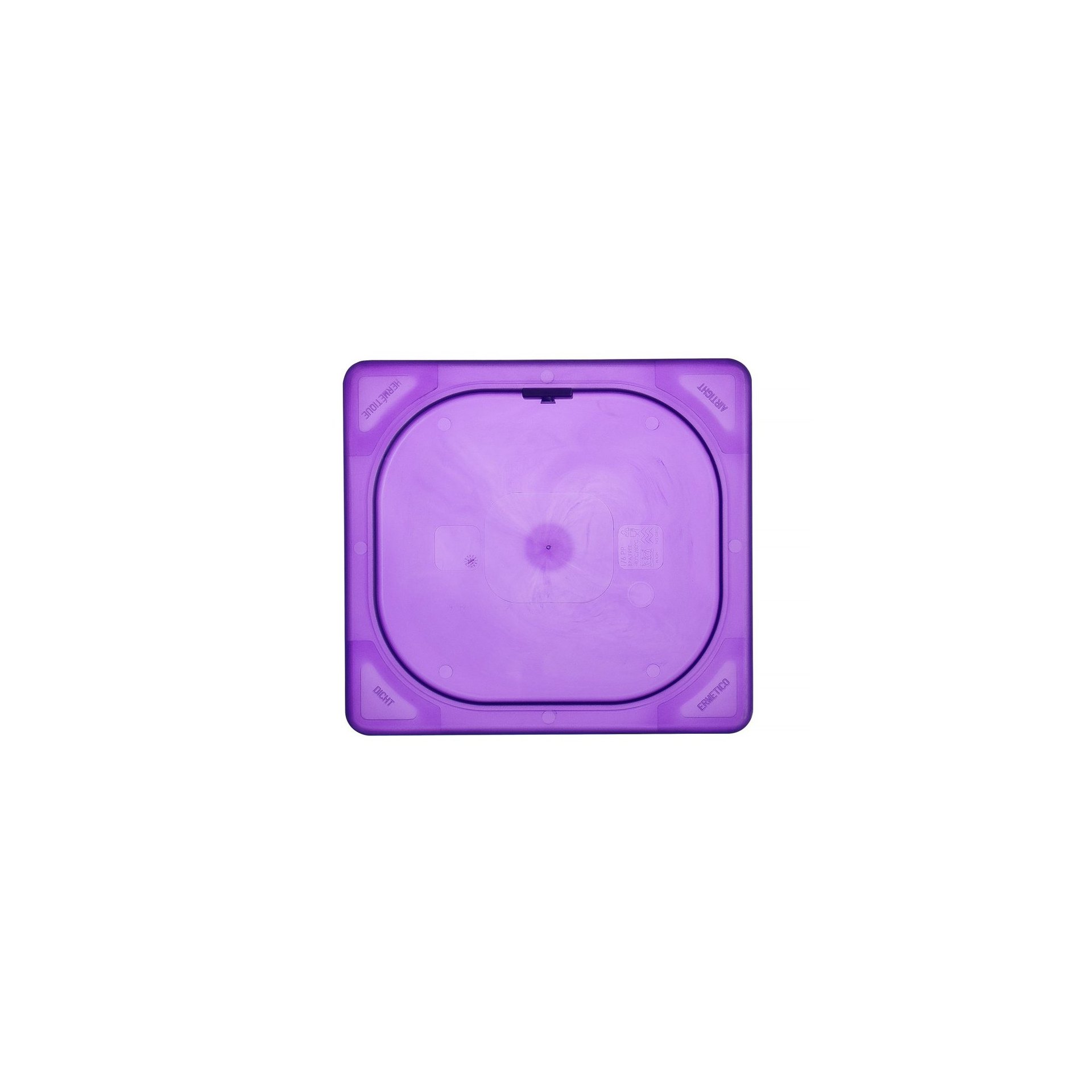 Gastronorm-Deckel violett, GN 1/6, Violett, 176x162mm