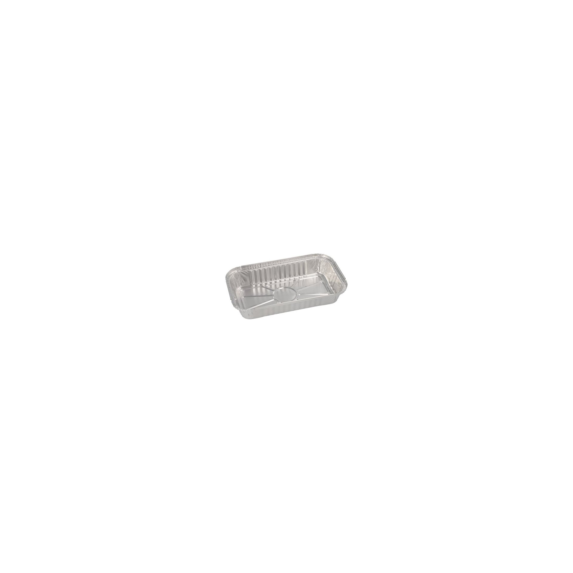 Schalen, Alu eckig 0,65 l 3,4 cm x 13 cm x 22 cm
