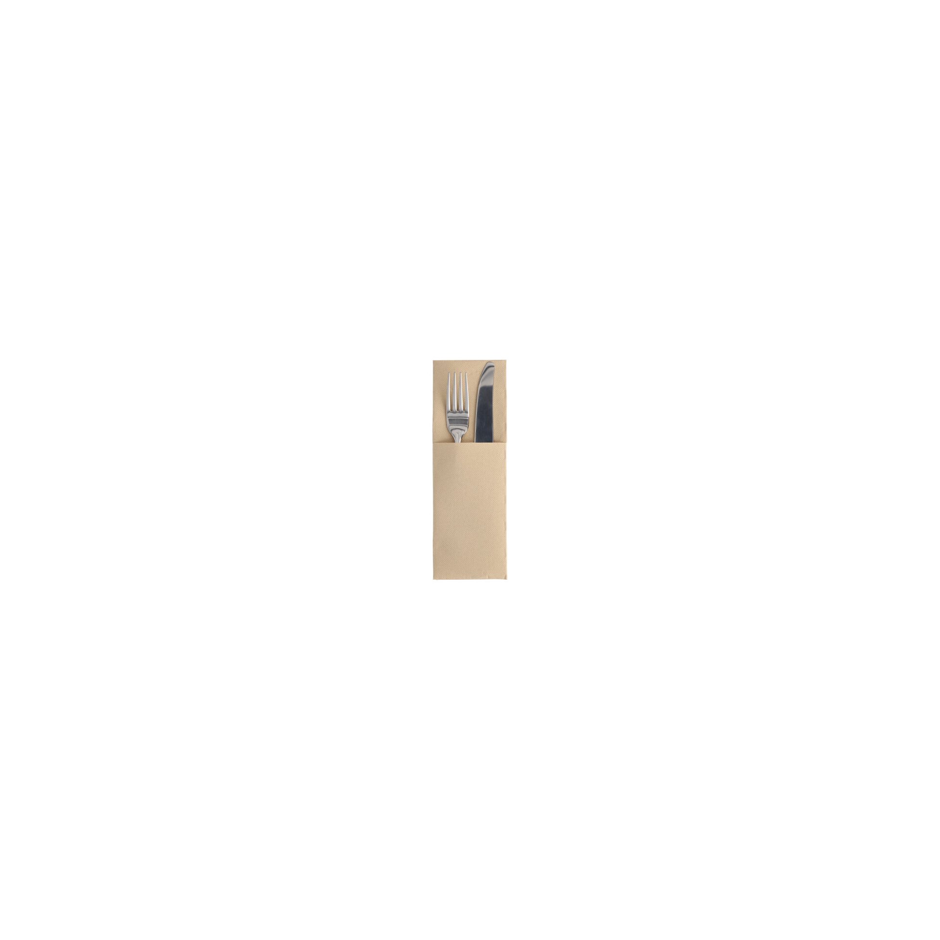 Servietten "ROYAL Collection" 48 cm x 30 cm sand mit Besteckfalz