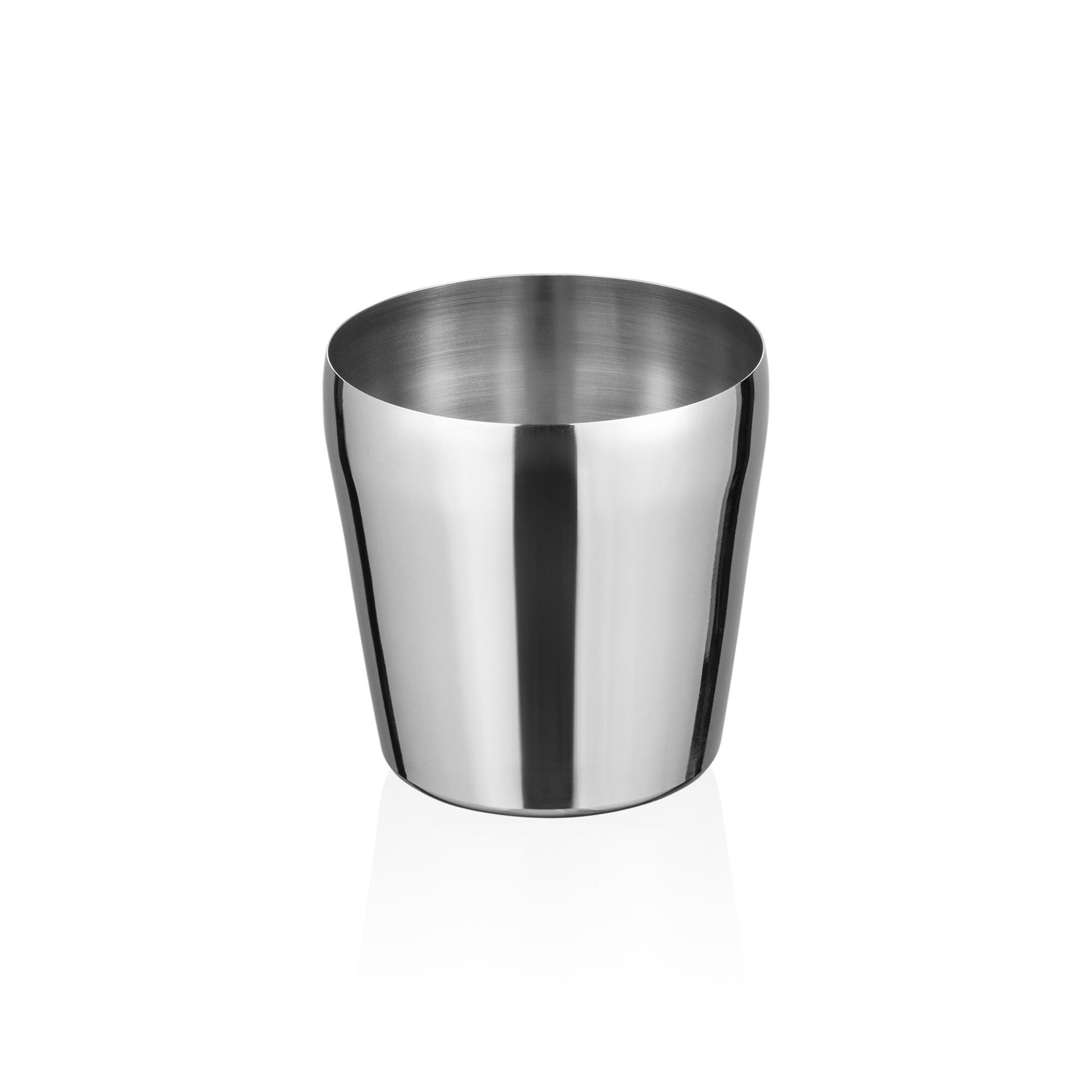 Tischabfalleimer 1 L, Ø 12,5 cm, (H) 12,5 cm, Chromnickelstahl Tischabfalleimer 1 L, Ø 12,5 cm, (H) 12,5 cm, Chromnickelstahl