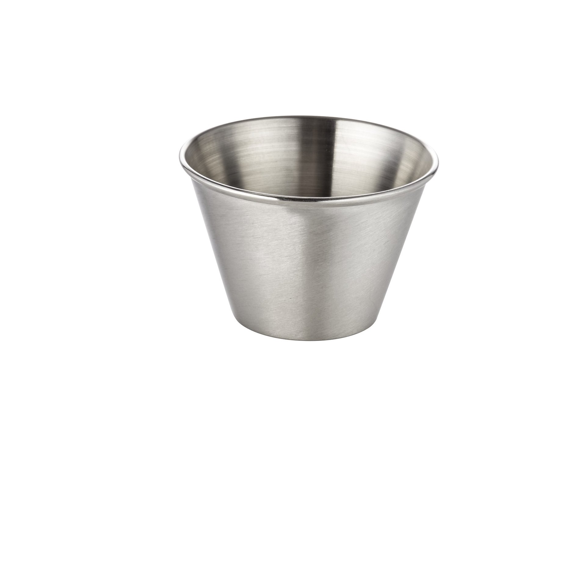 Dipschale Set, 80 ml, Ø 7 cm, Set á 4 Stück, Chromnickelstahl Dipschale Set, 80 ml, Ø 7 cm, Set á 4 Stück, Chromnickelstahl