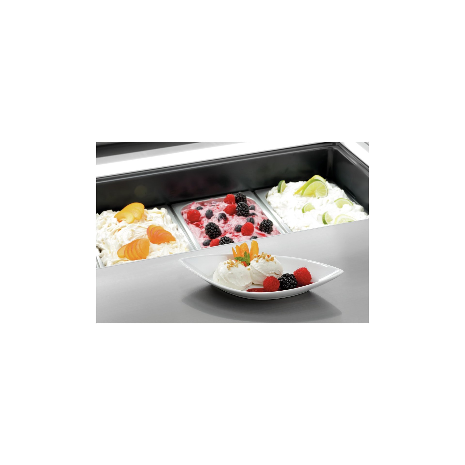 Eisvitrine 4x6,5L-F Eisvitrine 4x6,5L-F