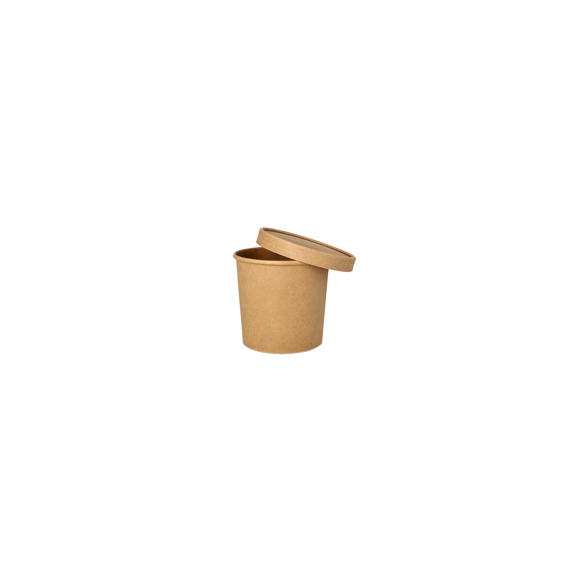 Suppenbecher, Pappe rund 760 ml Ø 11,5 cm · 11 cm braun Suppenbecher, Pappe rund 760 ml Ø 11,5 cm · 11 cm braun