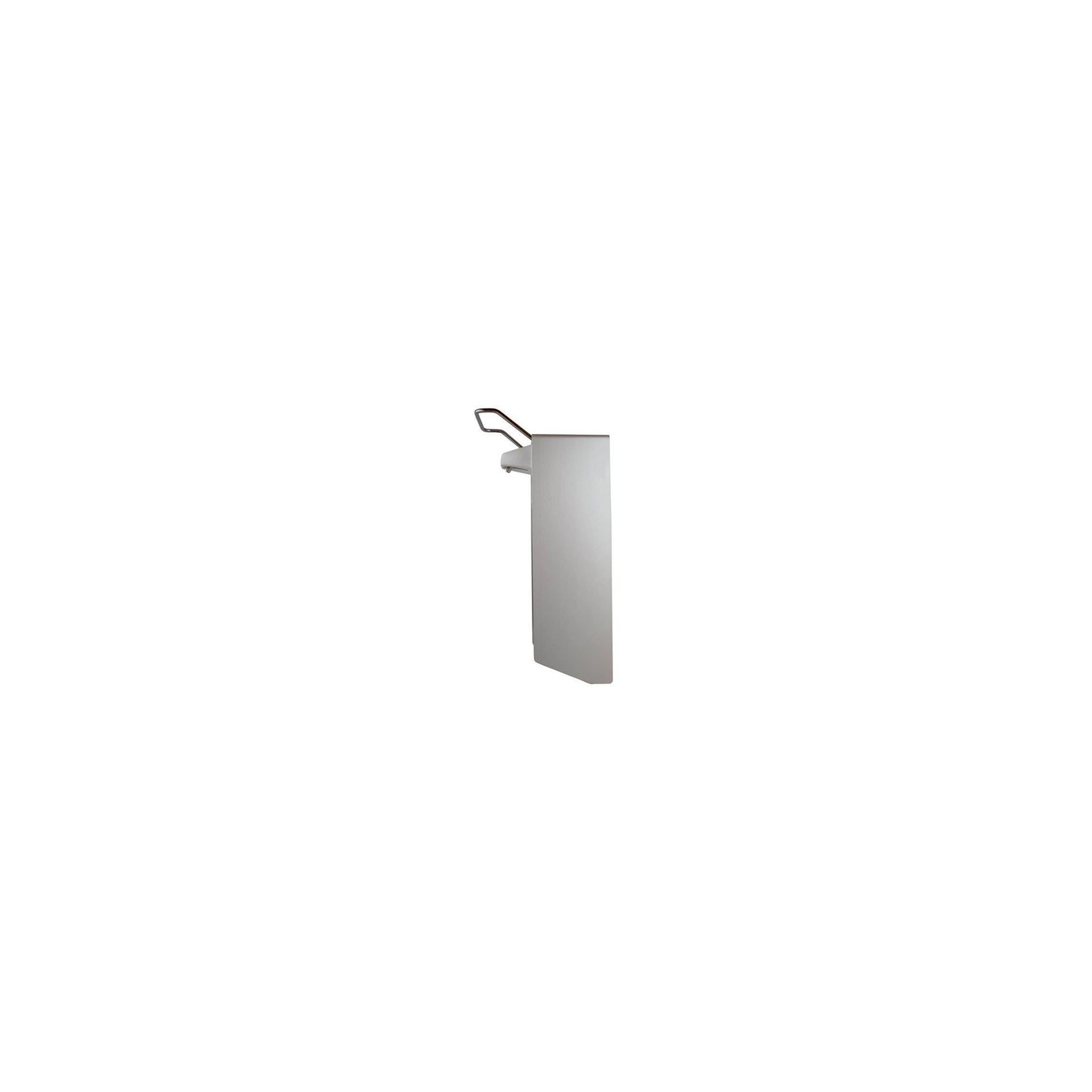 Wandspender 28,5 cm x 9,5 cm x 16 cm "Aluminium" 1000 ml, Kurzarmhebel + Verschlussblende Wandspender 28,5 cm x 9,5 cm x 16 cm "Aluminium" 1000 ml, Kurzarmhebel + Verschlussblende