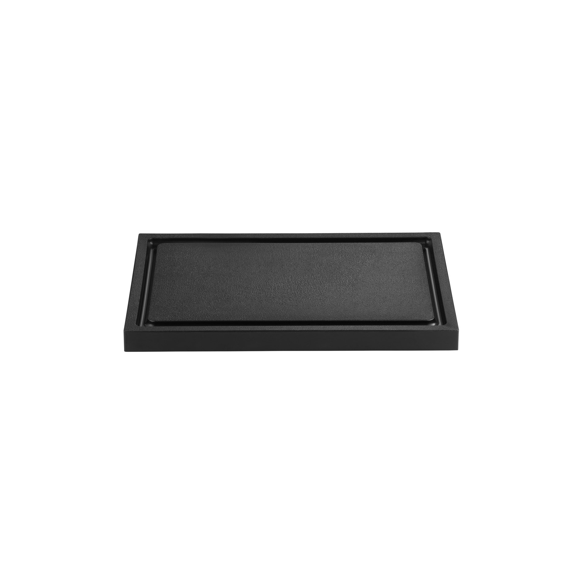Schneidbrett NOCTURN, mit Saftrille, 30 x 20 x 2 cm, schwarz, Polypropylen Schneidbrett NOCTURN, mit Saftrille, 30 x 20 x 2 cm, schwarz, Polypropylen