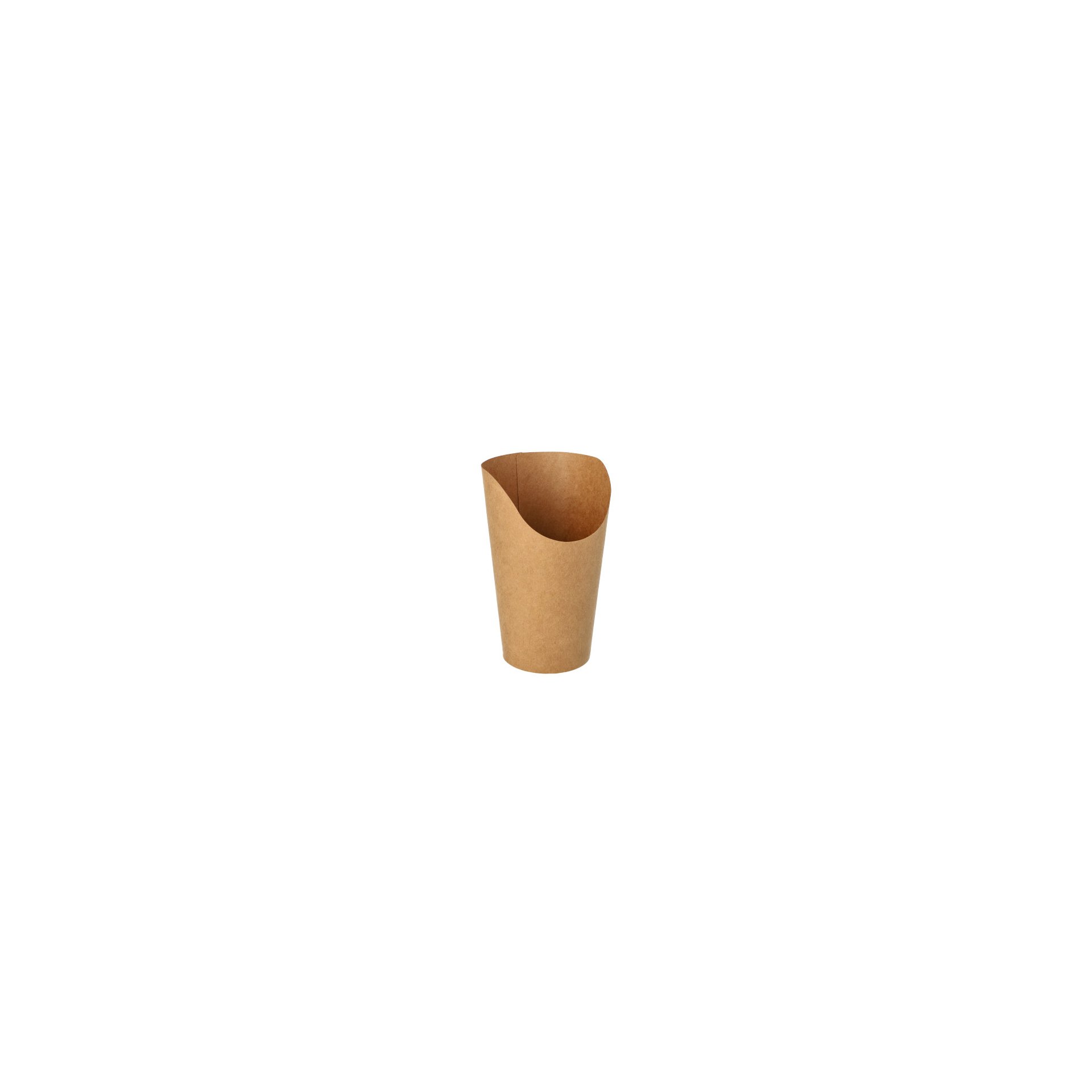 Wrap Cups, Pappe 470 ml 13,4 cm x 8 cm x 7,7 cm braun